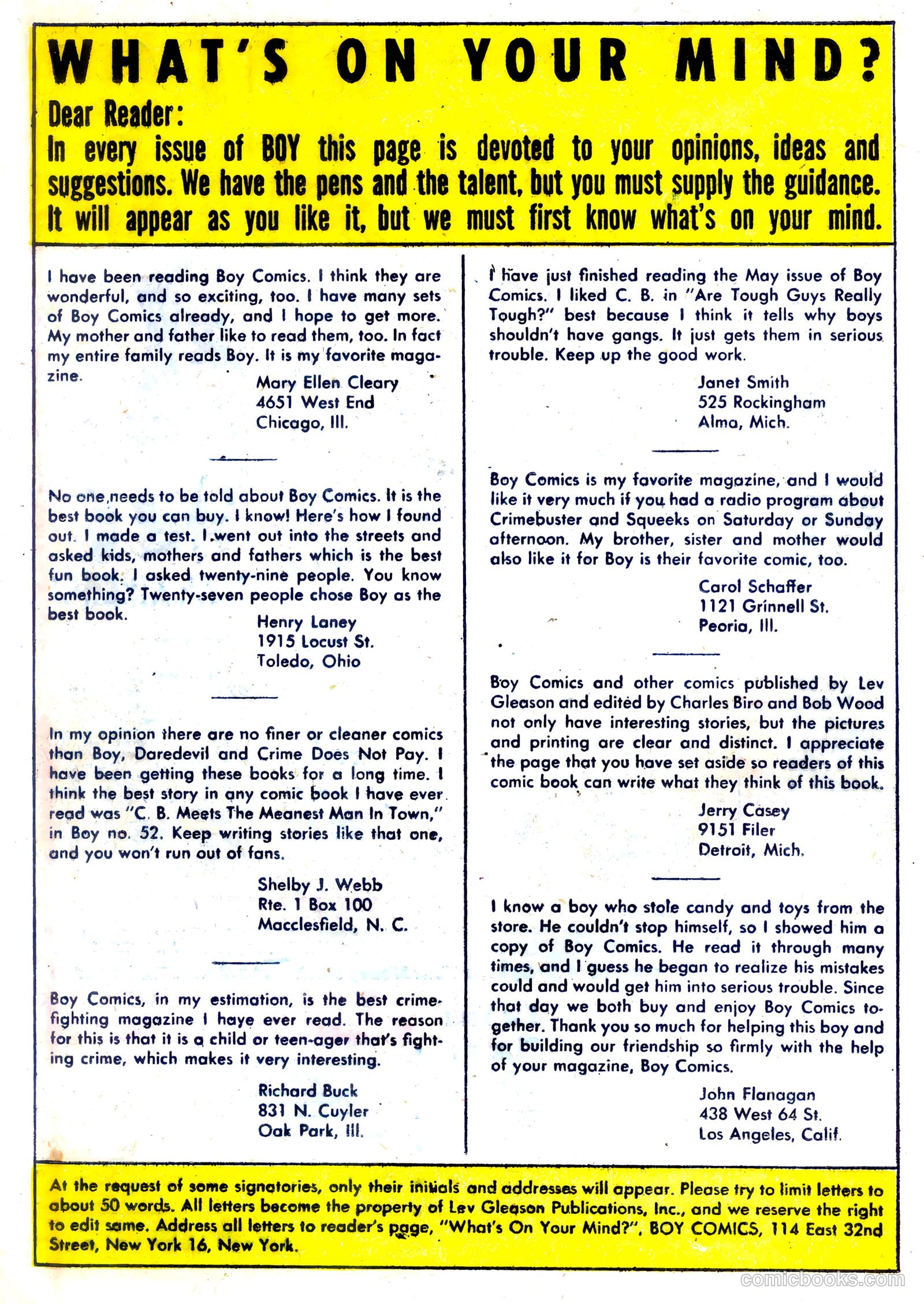 Boy Comics #67 (1950) — page 32 of 52