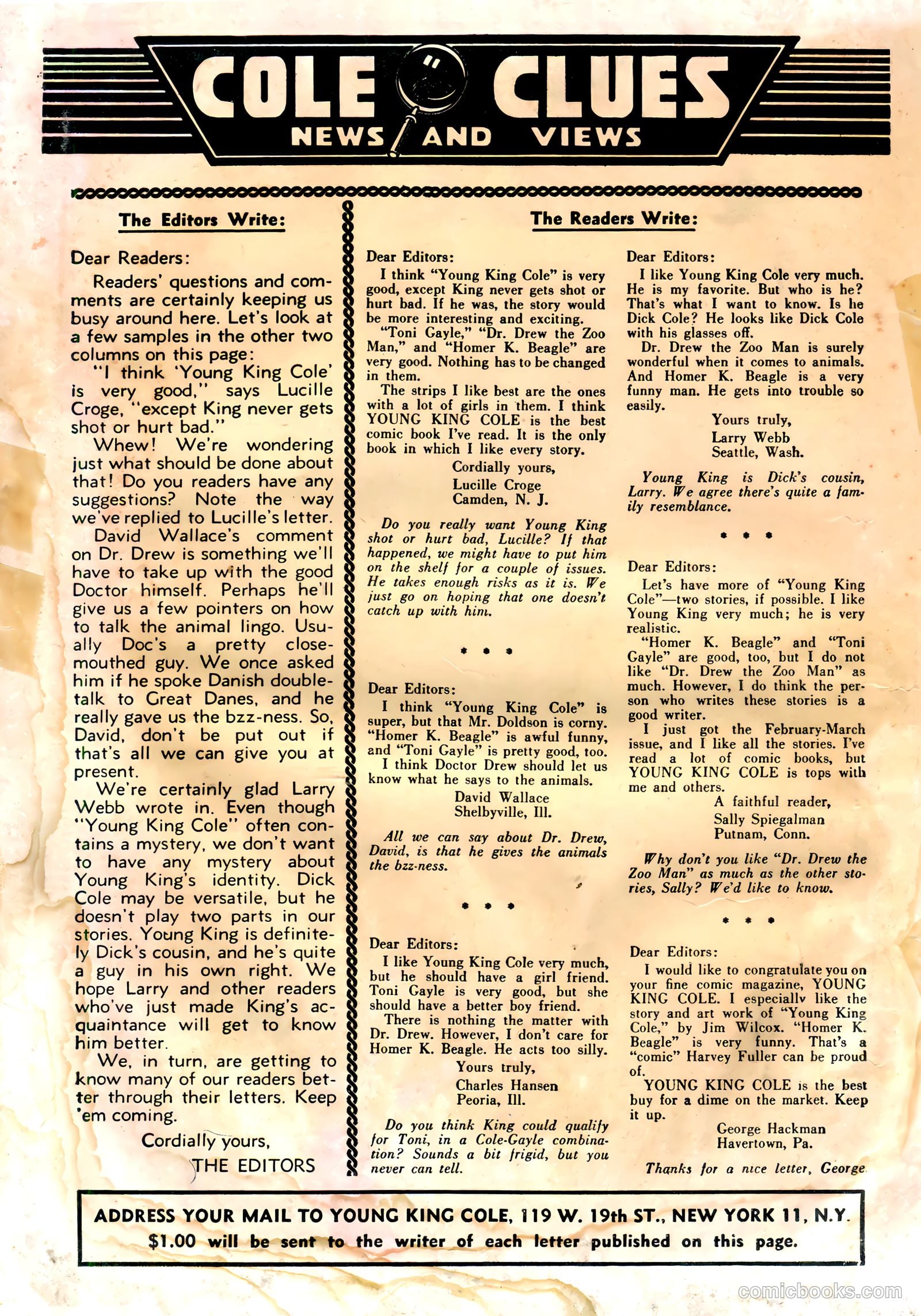 Young King Cole v2 #6 — page 2 of 52