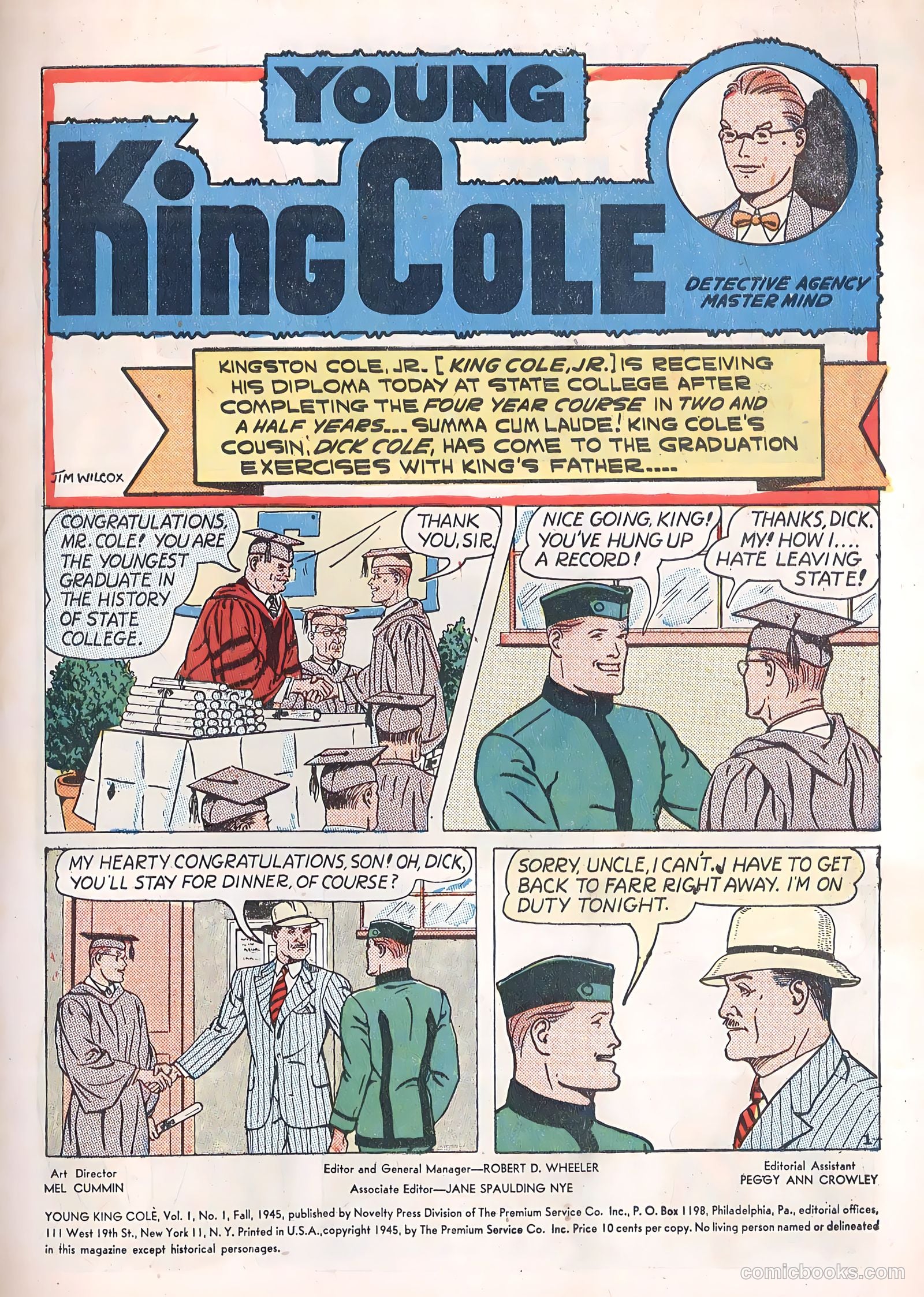 Young King Cole v1 #1 — page 3 of 52