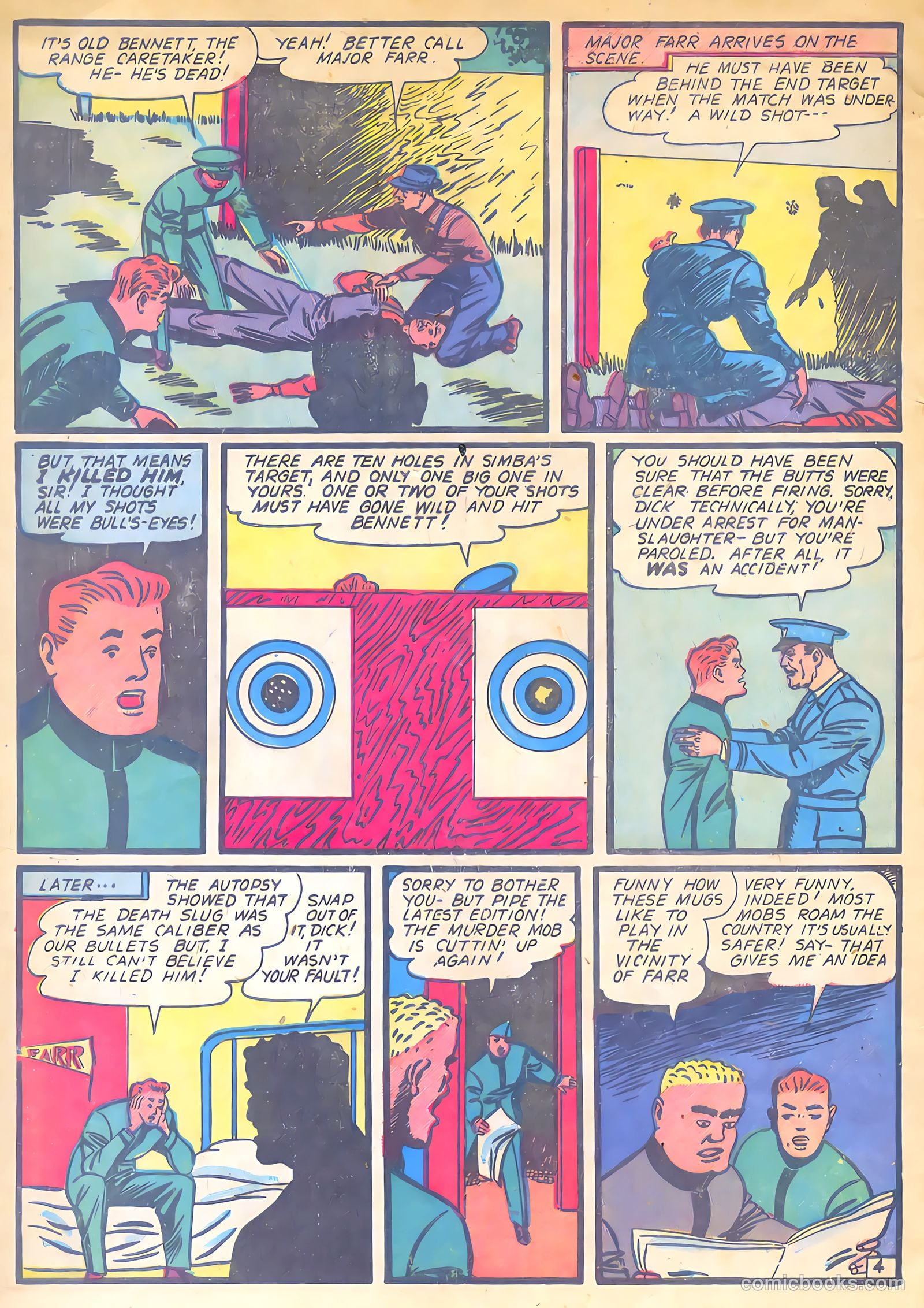Dick Cole #9 (1948) — page 7 of 38