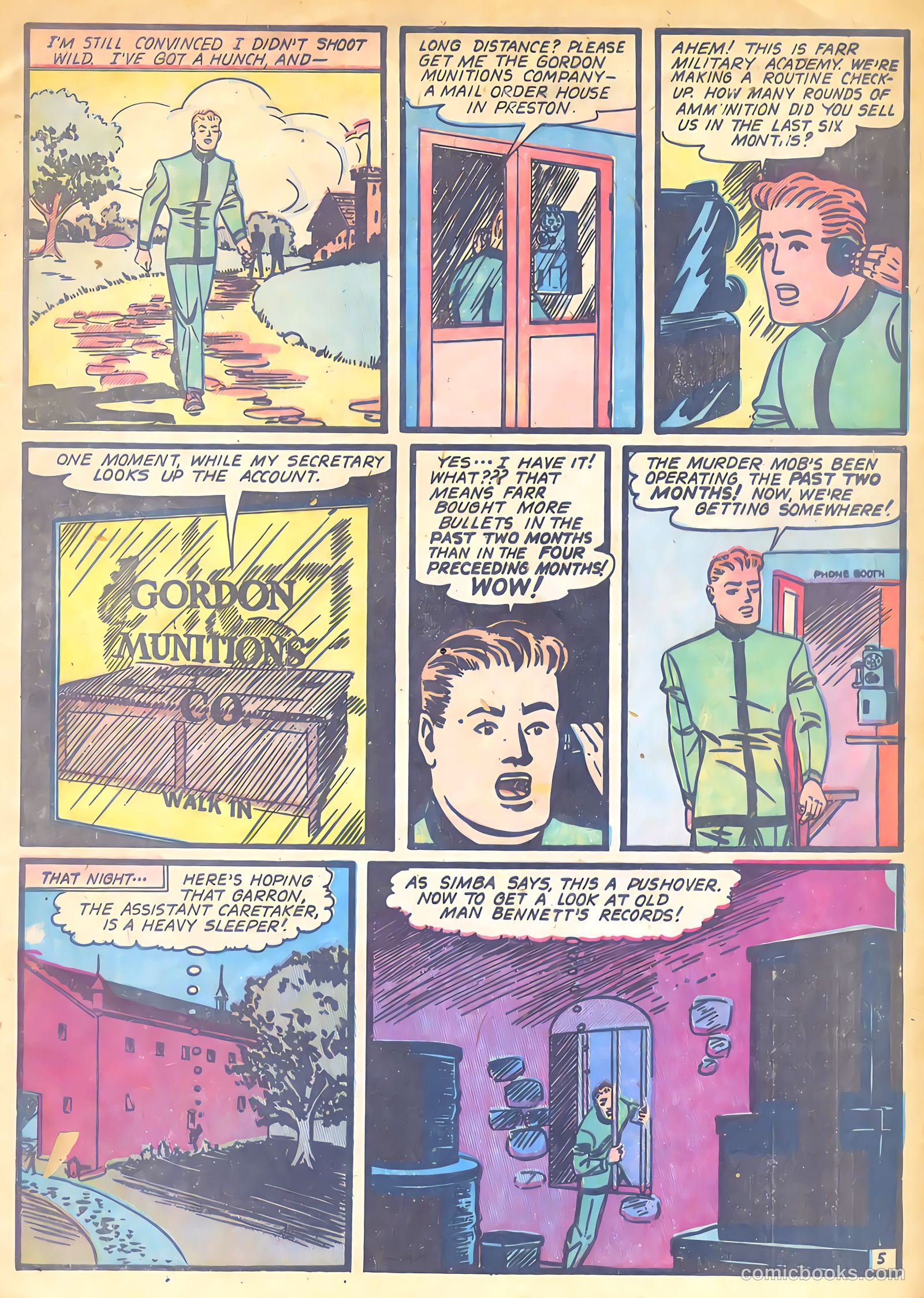 Dick Cole #9 (1948) — page 8 of 38