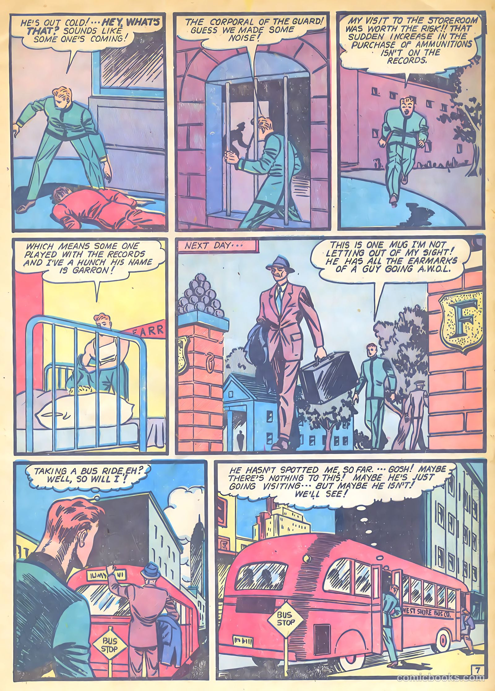 Dick Cole #9 (1948) — page 10 of 38