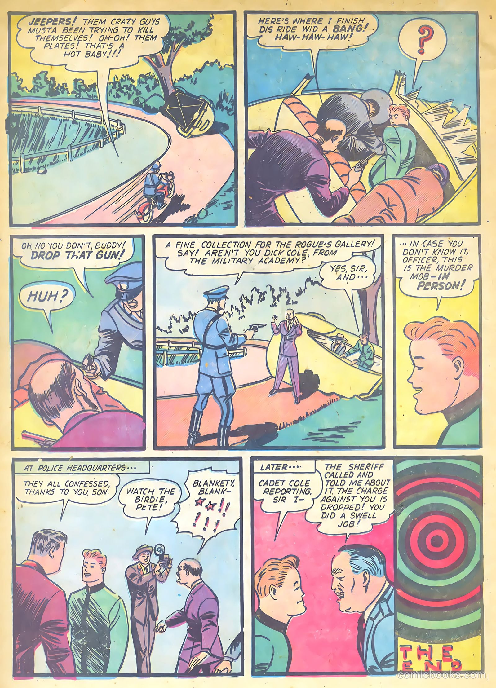Dick Cole #9 (1948) — page 15 of 38