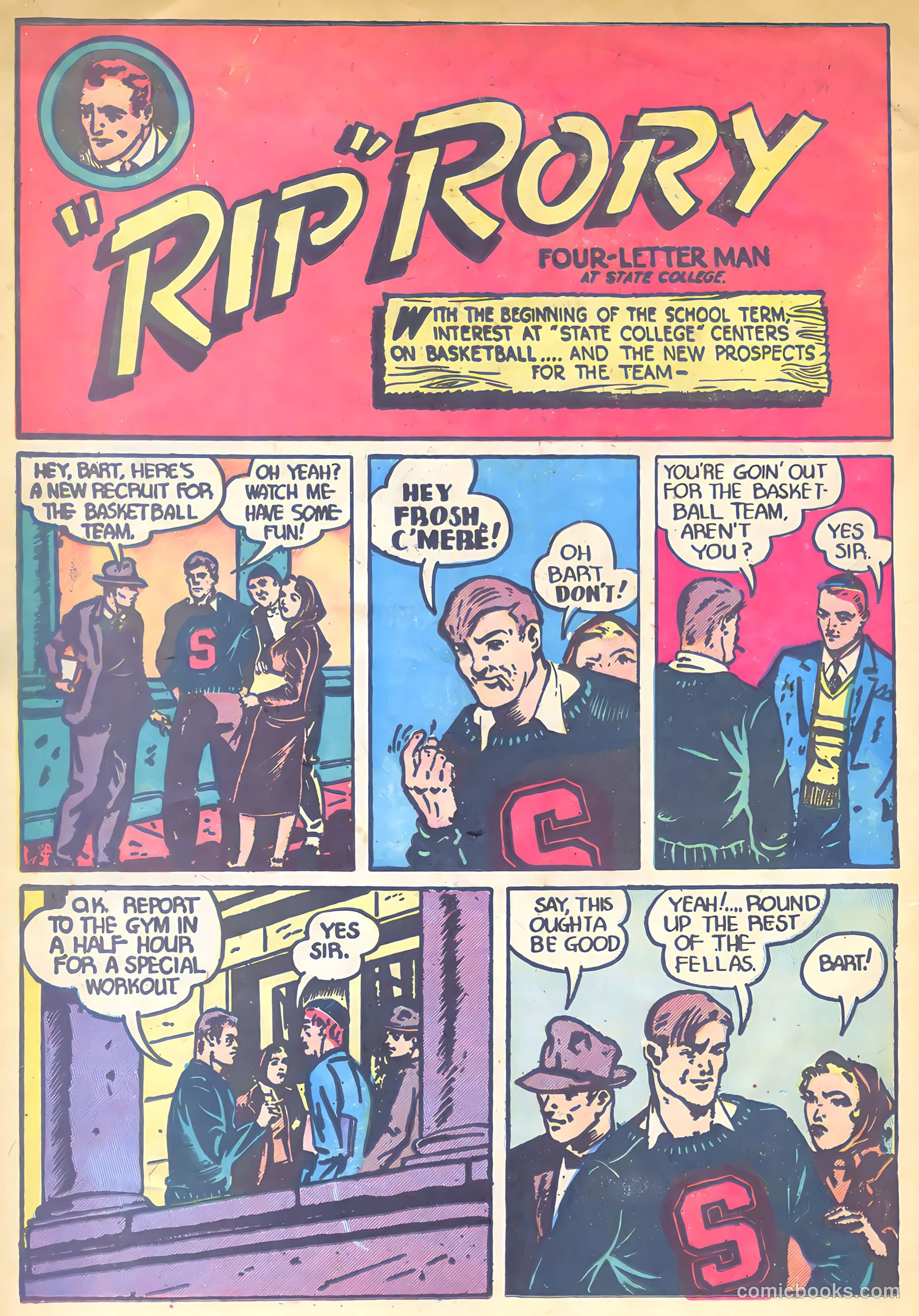 Dick Cole #9 (1948) — page 17 of 38