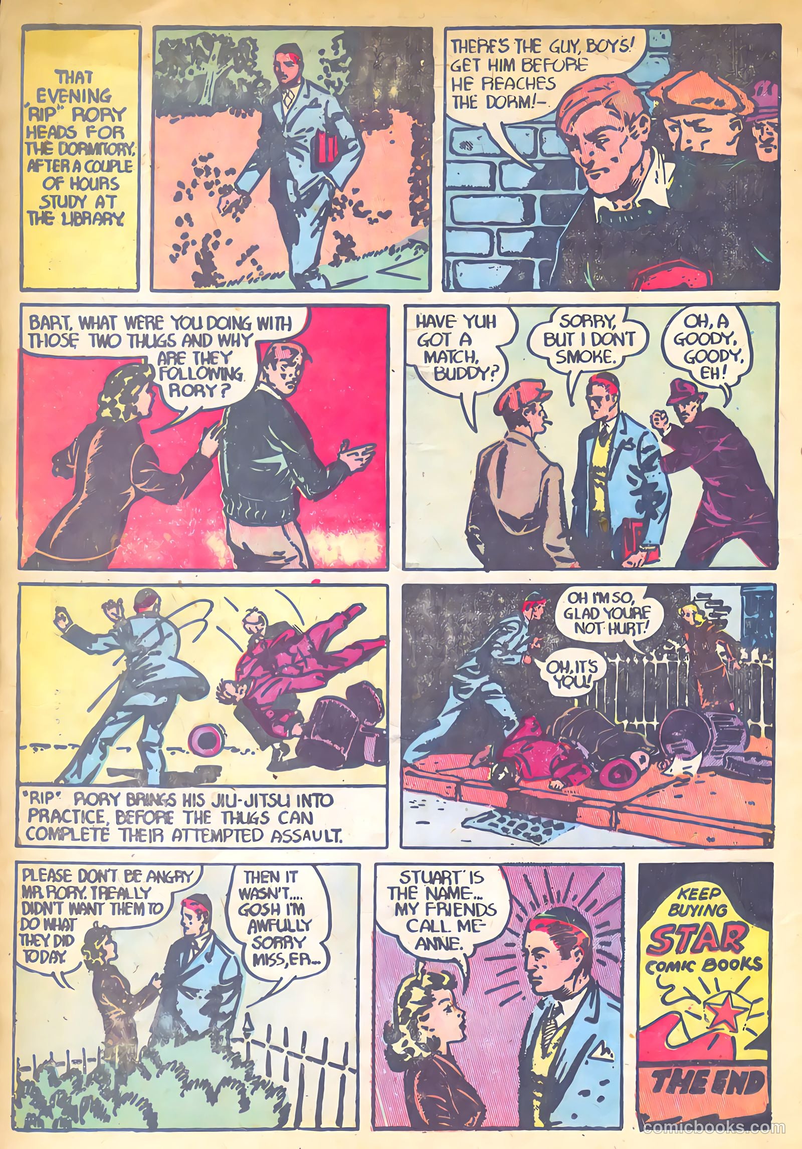 Dick Cole #9 (1948) — page 21 of 38