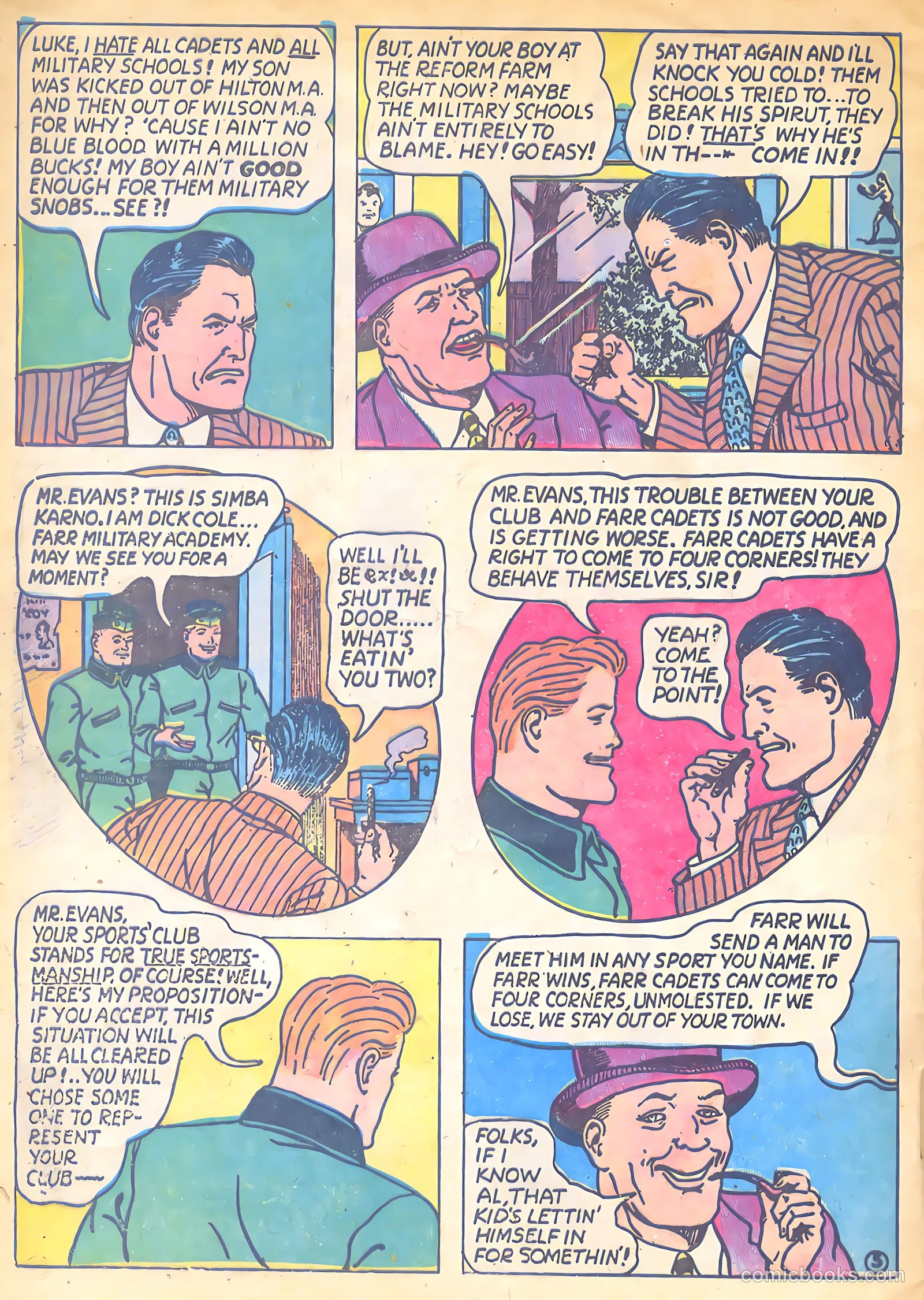 Dick Cole #9 (1948) — page 29 of 38