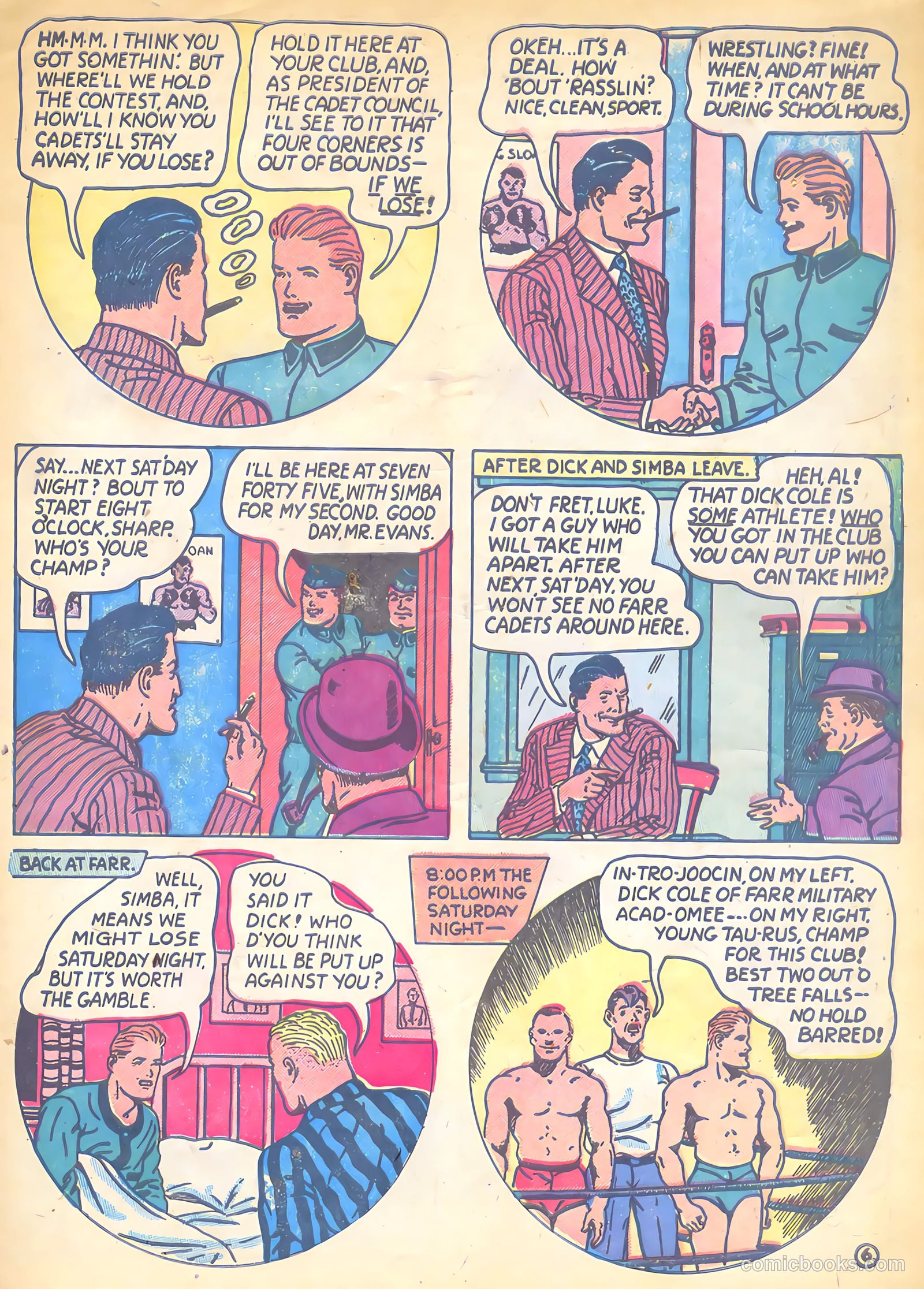 Dick Cole #9 (1948) — page 30 of 38