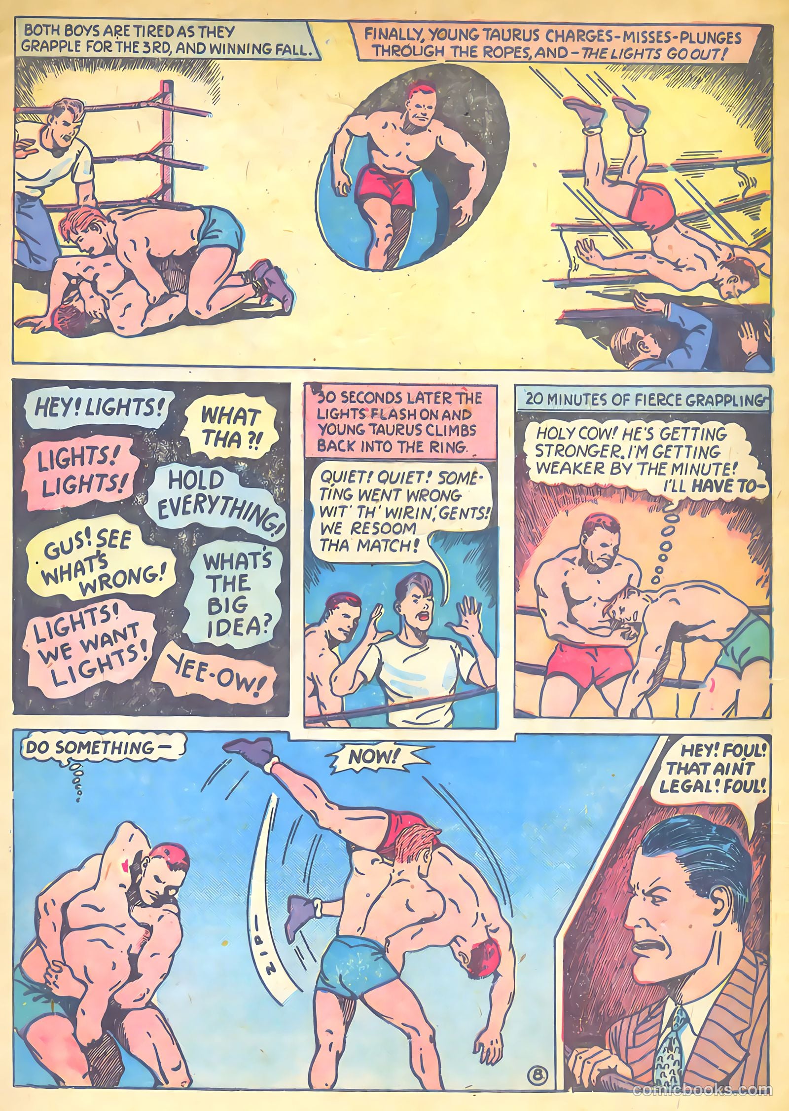 Dick Cole #9 (1948) — page 32 of 38