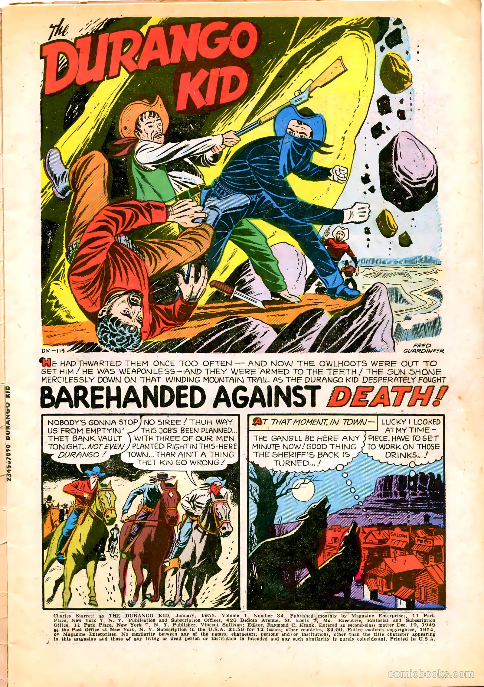 Durango Kid #34 (1955) — page 3 of 36