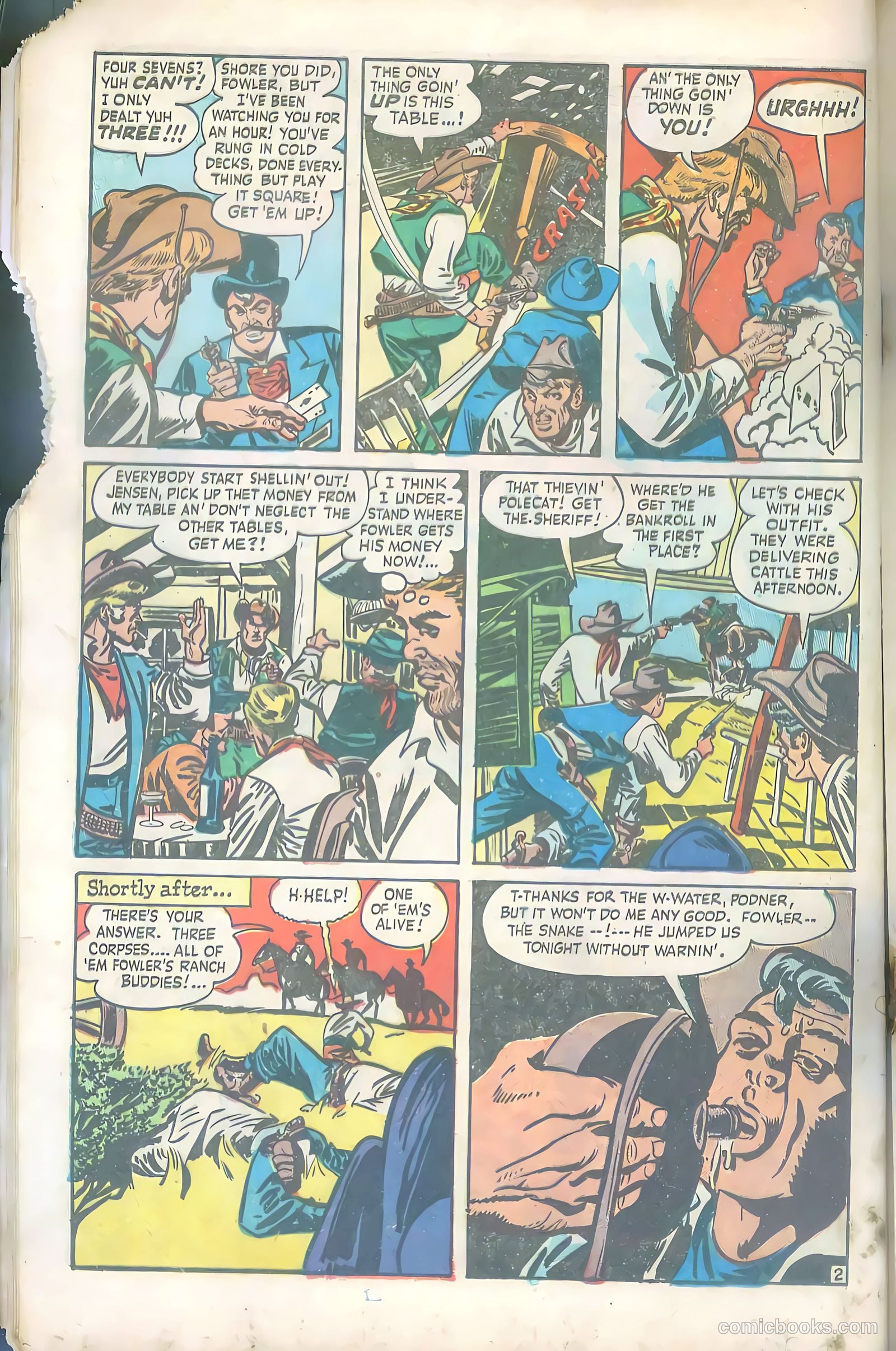 Western Adventures #3 (1948) — page 16 of 36