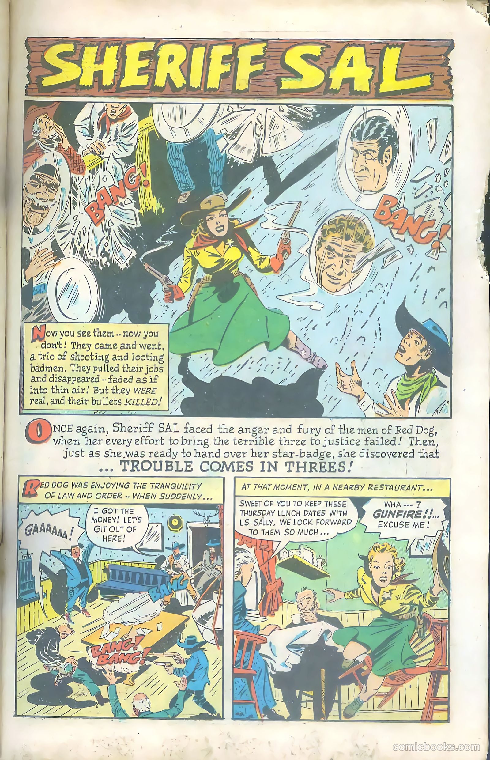 Western Adventures #3 (1948) — page 23 of 36