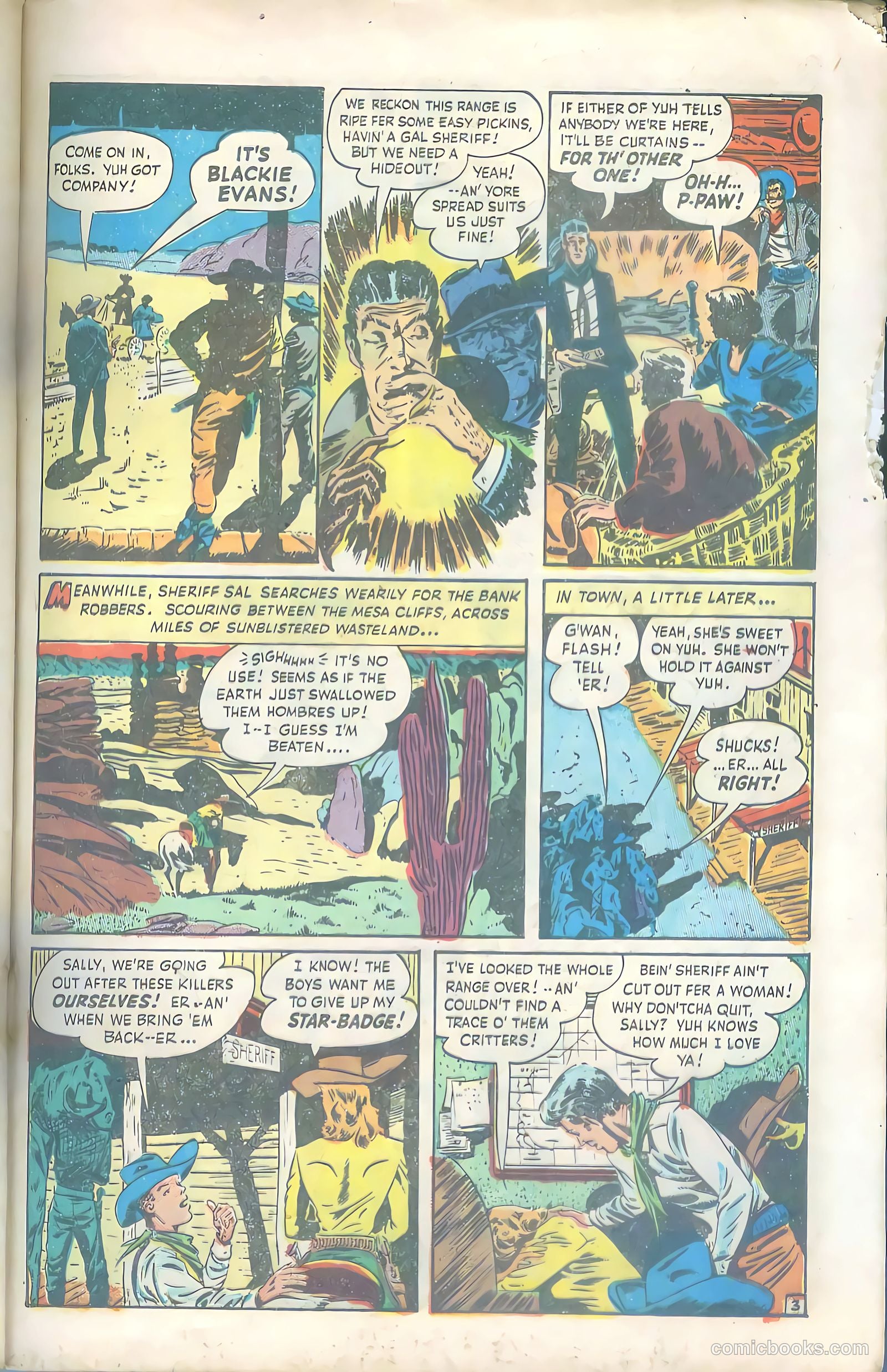Western Adventures #3 (1948) — page 25 of 36