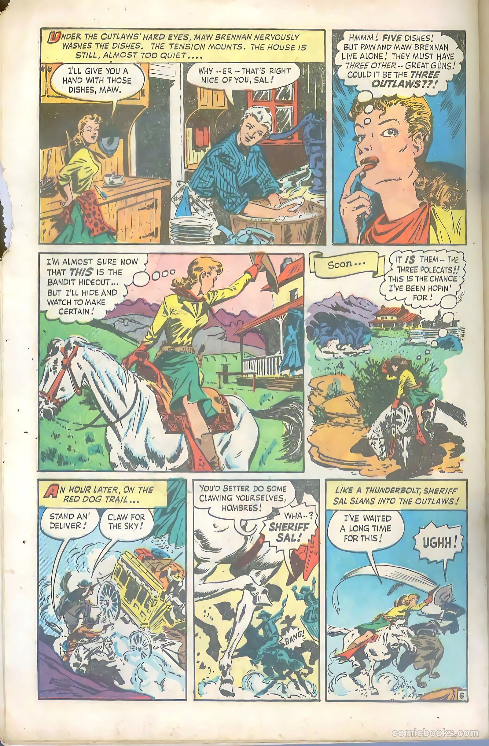 Western Adventures #3 (1948) — page 28 of 36