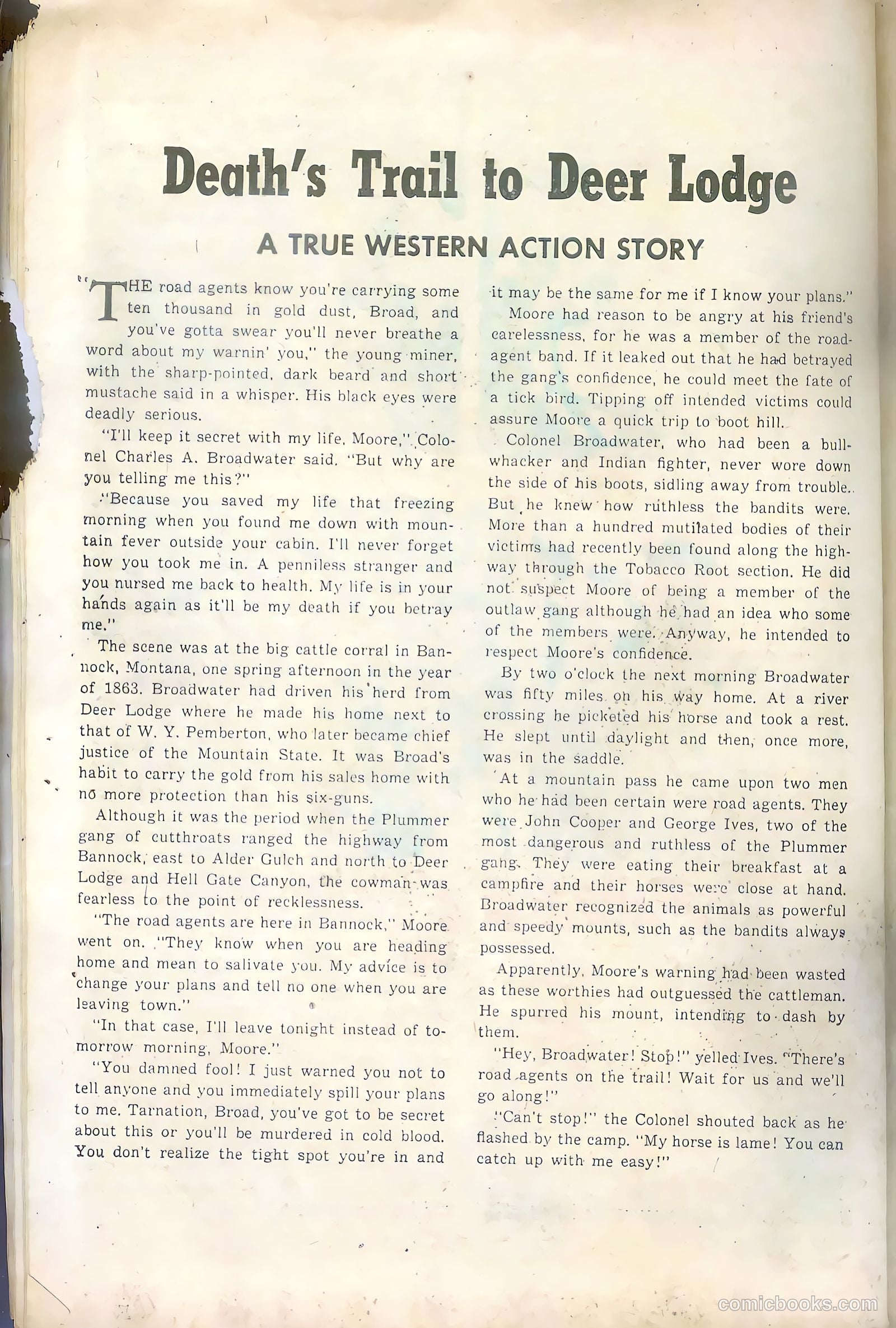 Western Adventures #3 (1948) — page 30 of 36