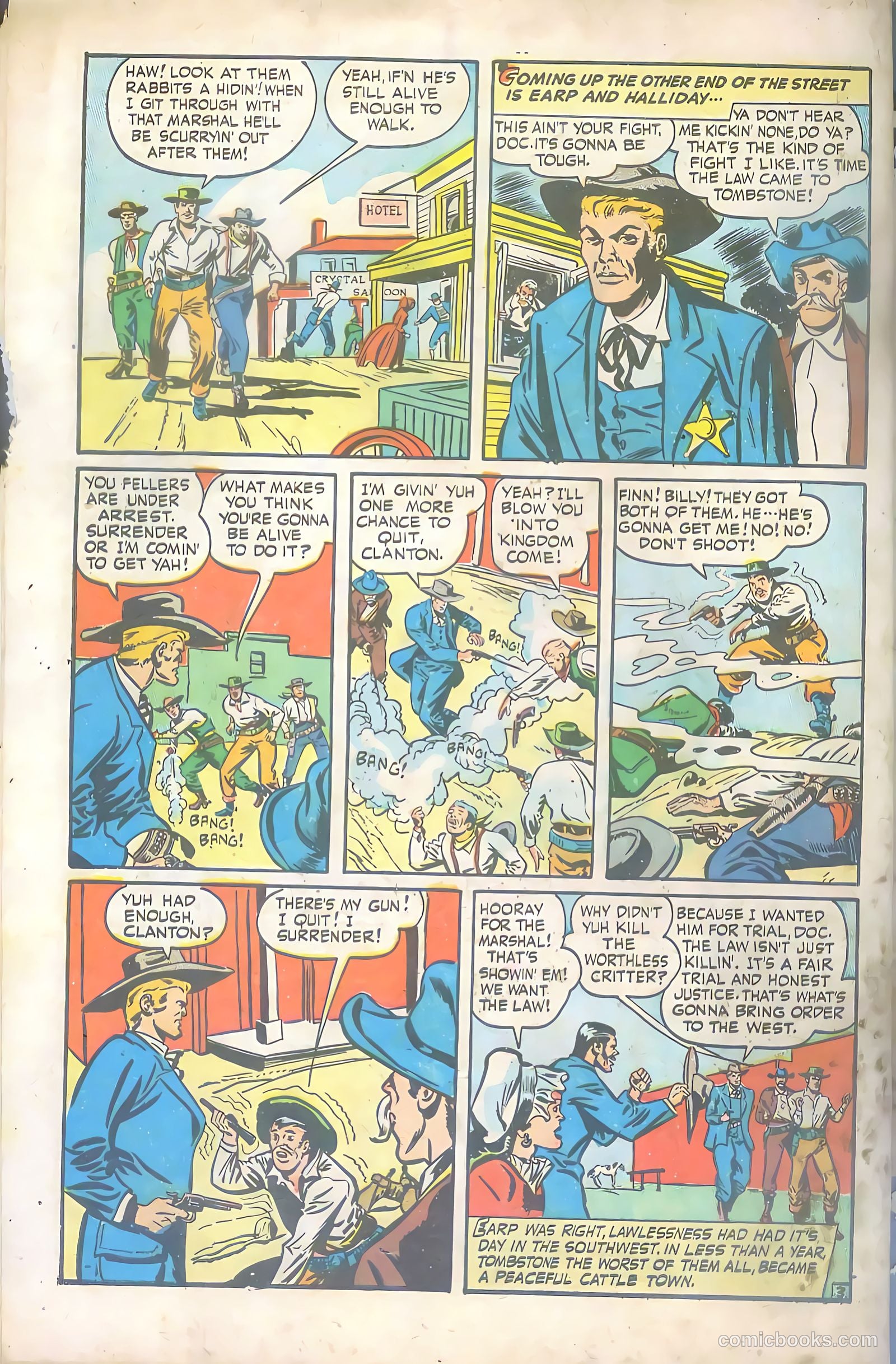 Western Adventures #3 (1948) — page 34 of 36