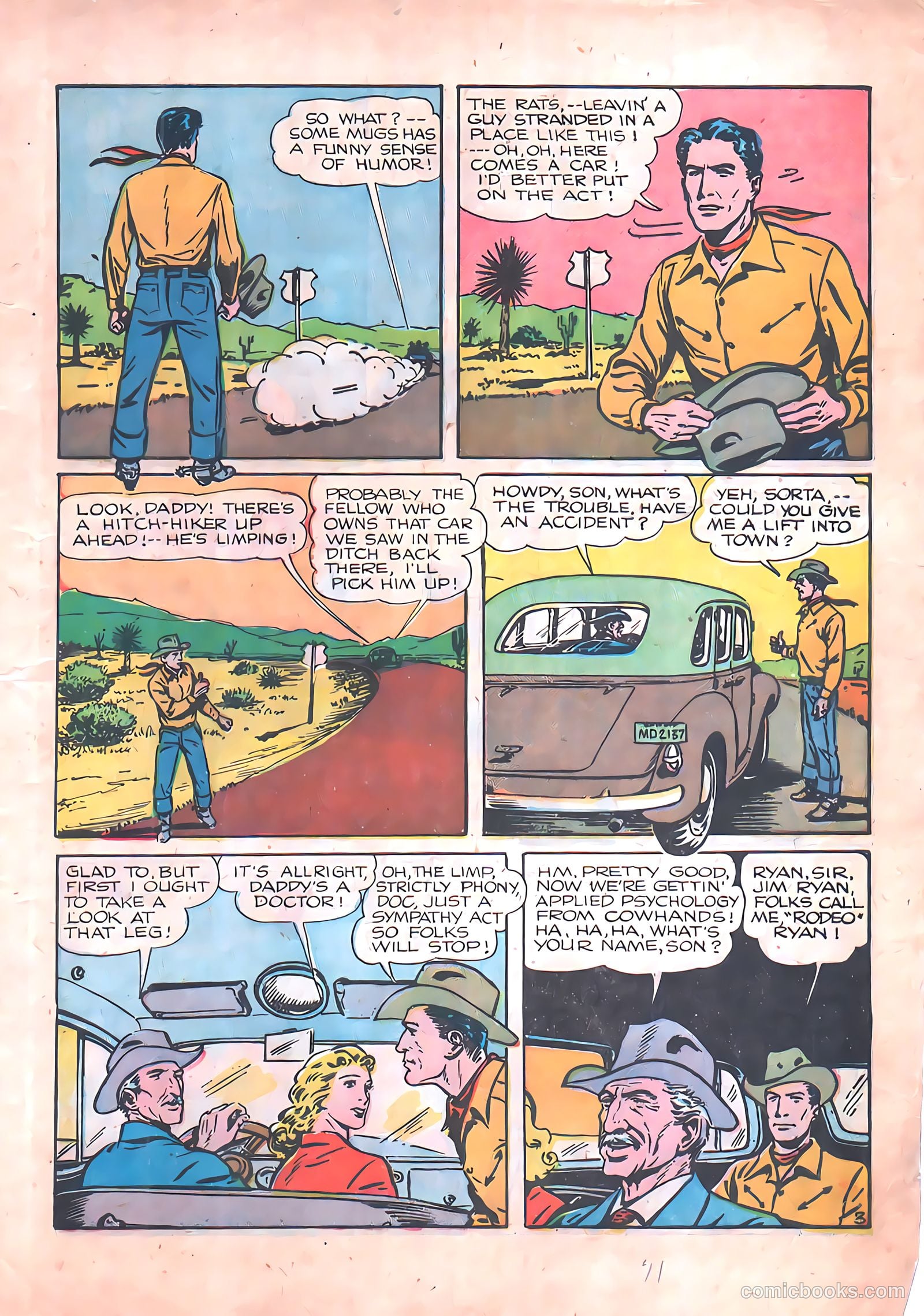 A-1 Comics 8 - Rodeo Ryan #1 — page 5 of 44