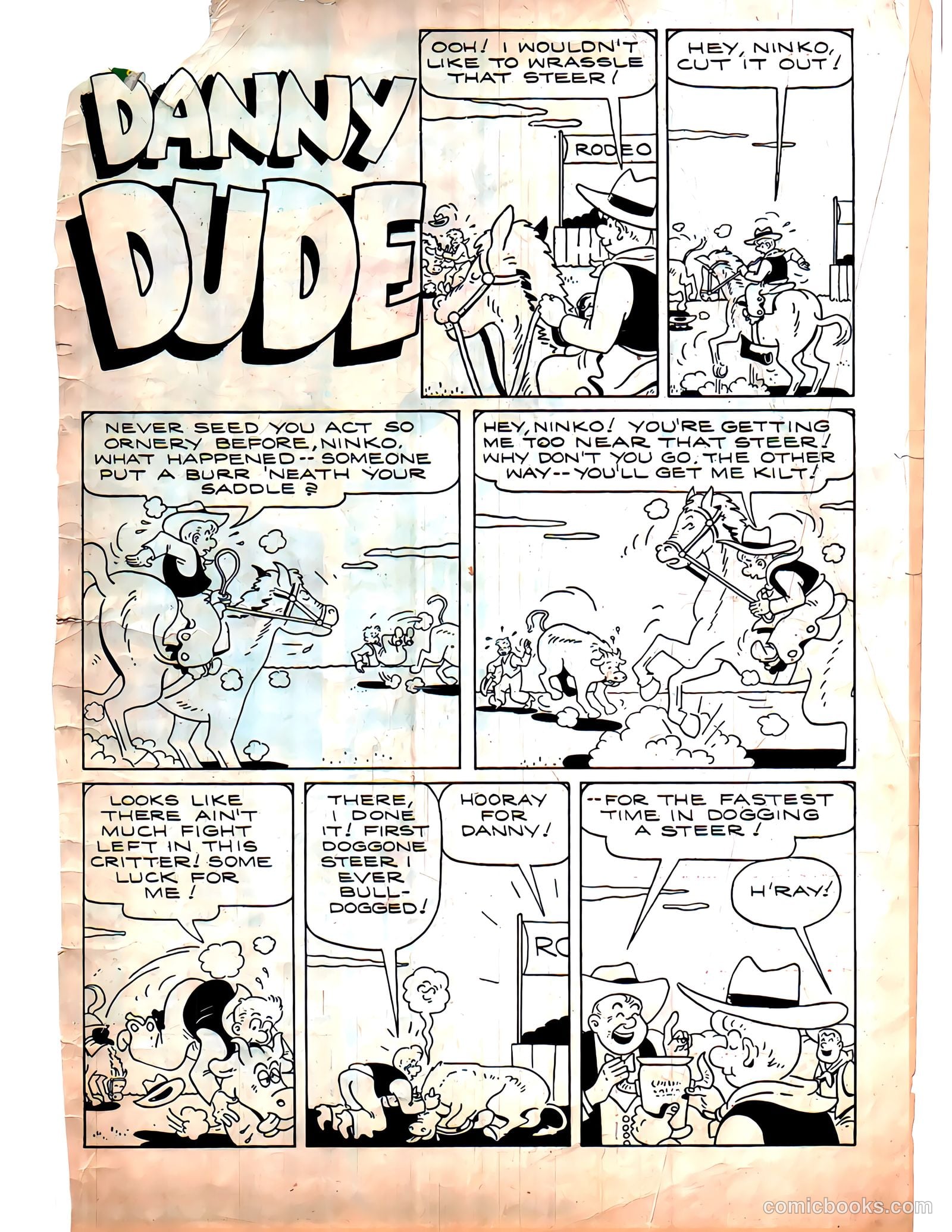 A-1 Comics 8 - Rodeo Ryan #1 — page 43 of 44
