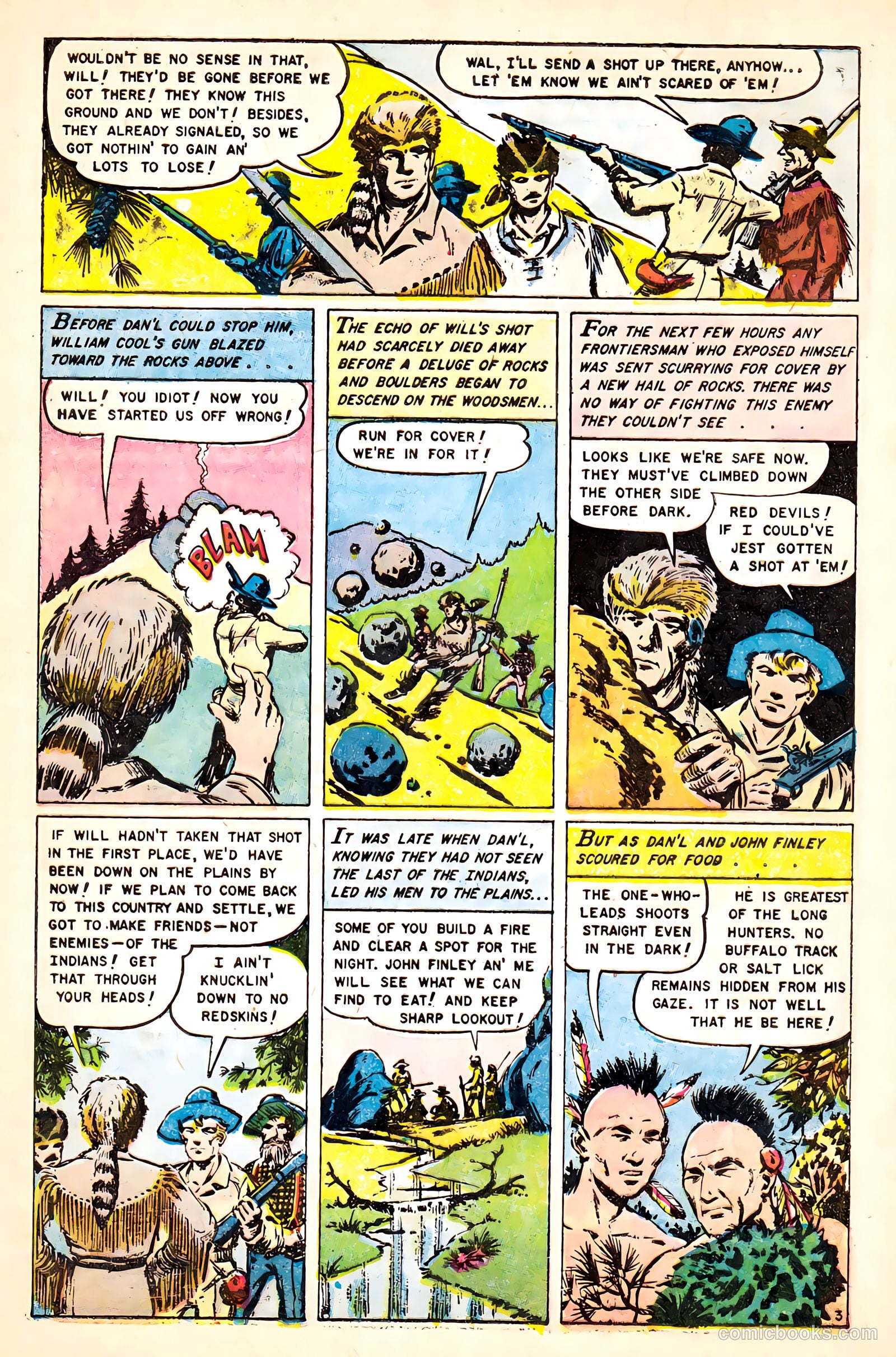 Heroes of the Wild Frontier #1 (1956) — page 5 of 36