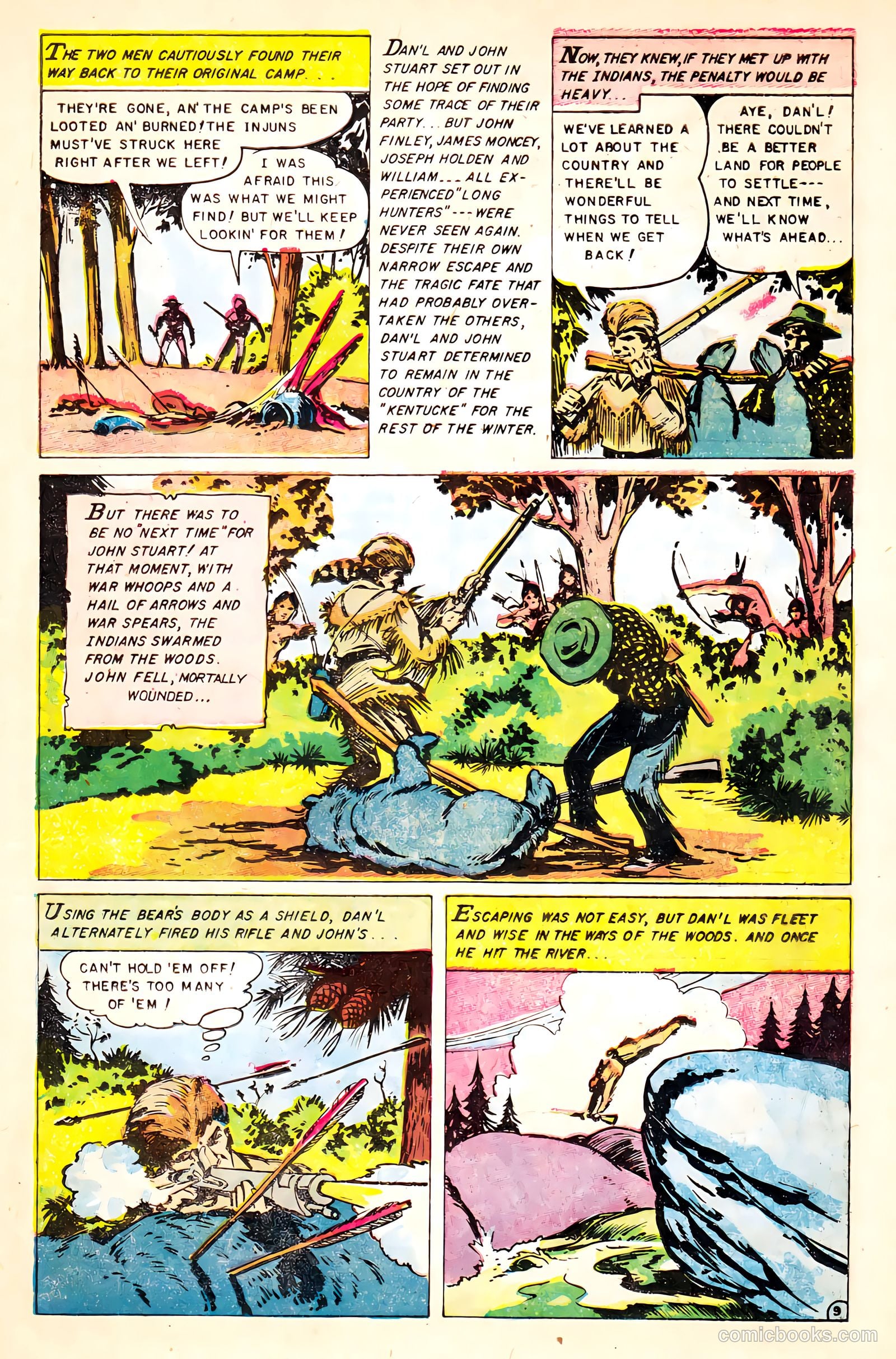 Heroes of the Wild Frontier #1 (1956) — page 11 of 36
