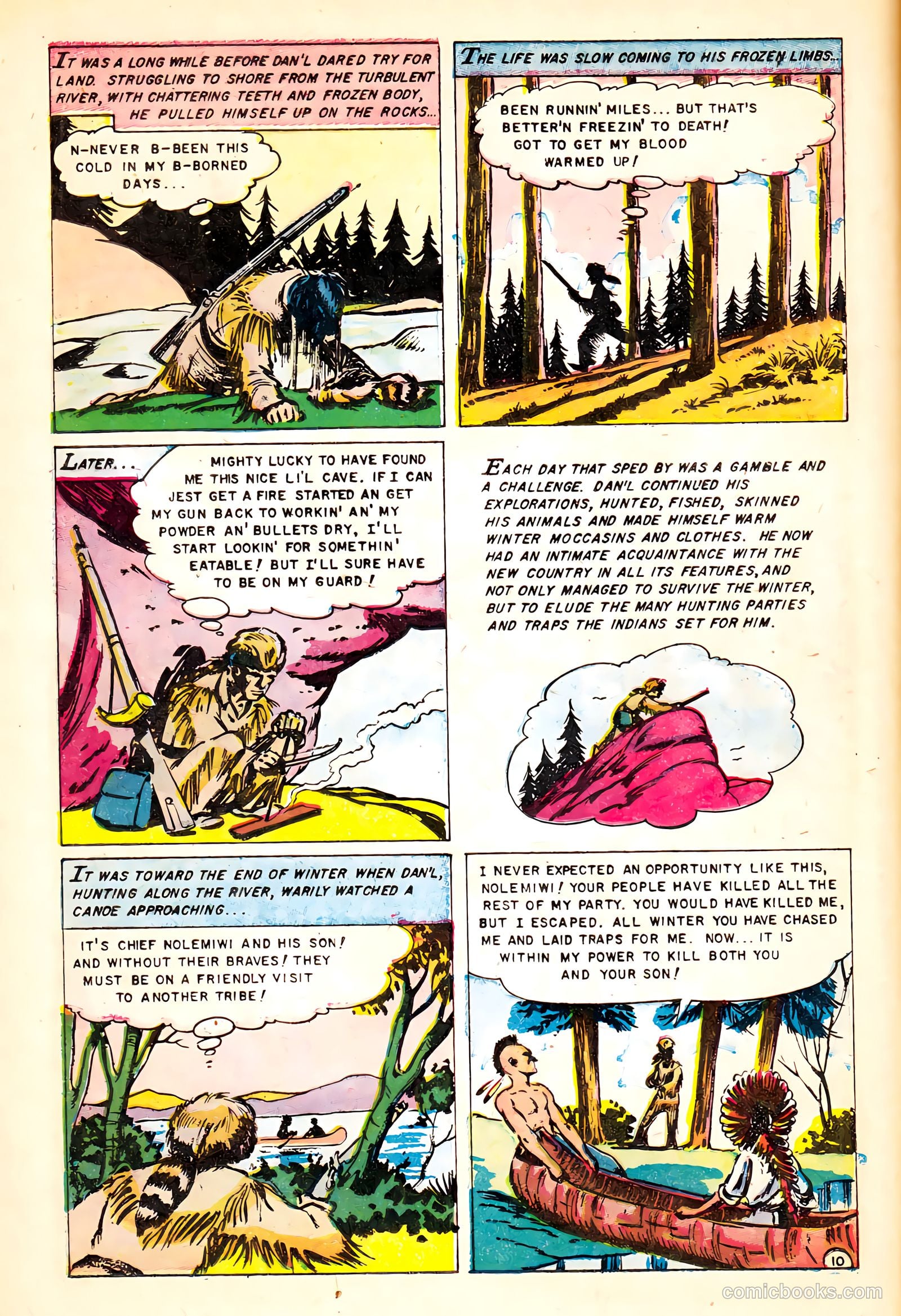 Heroes of the Wild Frontier #1 (1956) — page 12 of 36