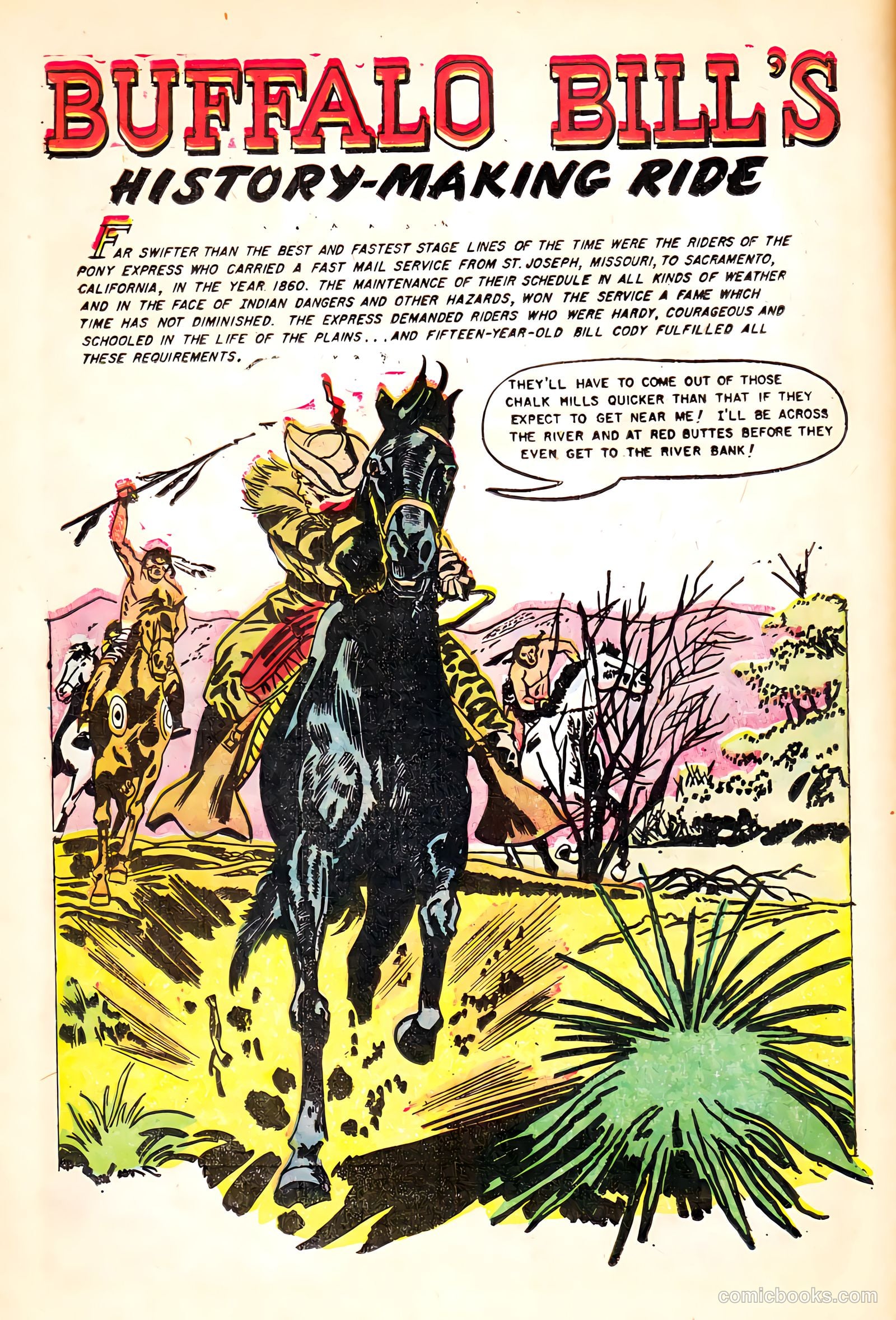 Heroes of the Wild Frontier #1 (1956) — page 14 of 36