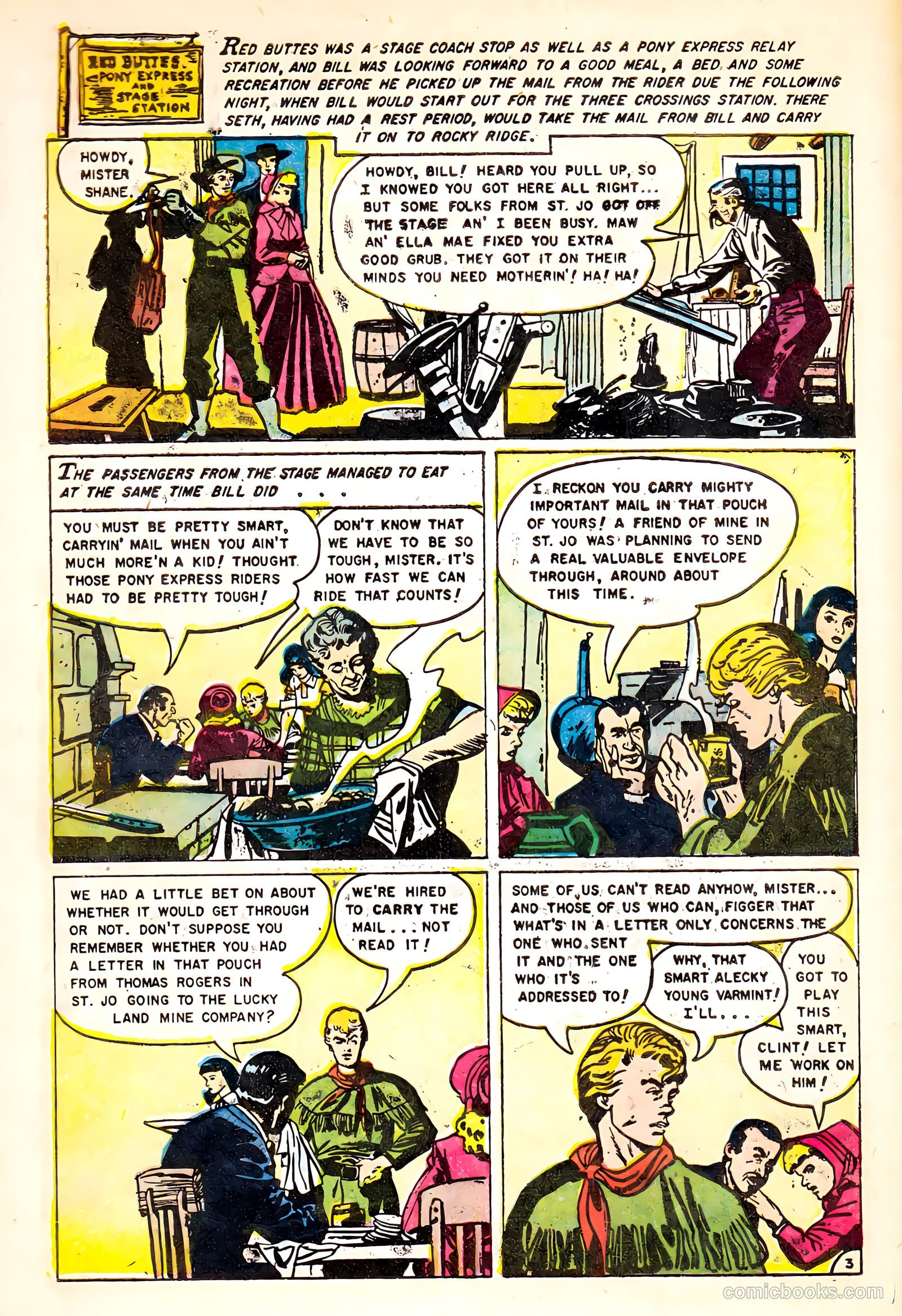Heroes of the Wild Frontier #1 (1956) — page 16 of 36
