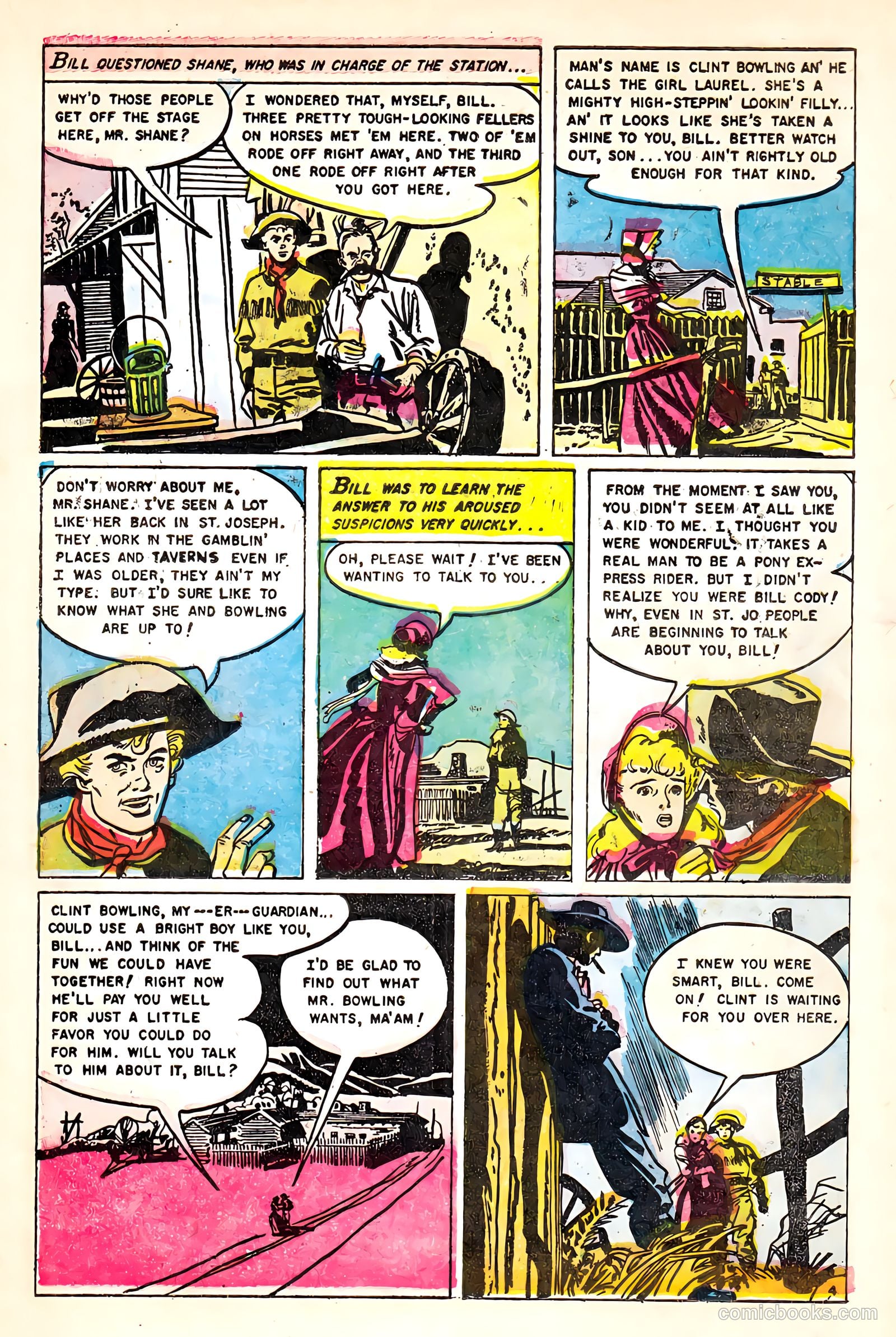 Heroes of the Wild Frontier #1 (1956) — page 17 of 36