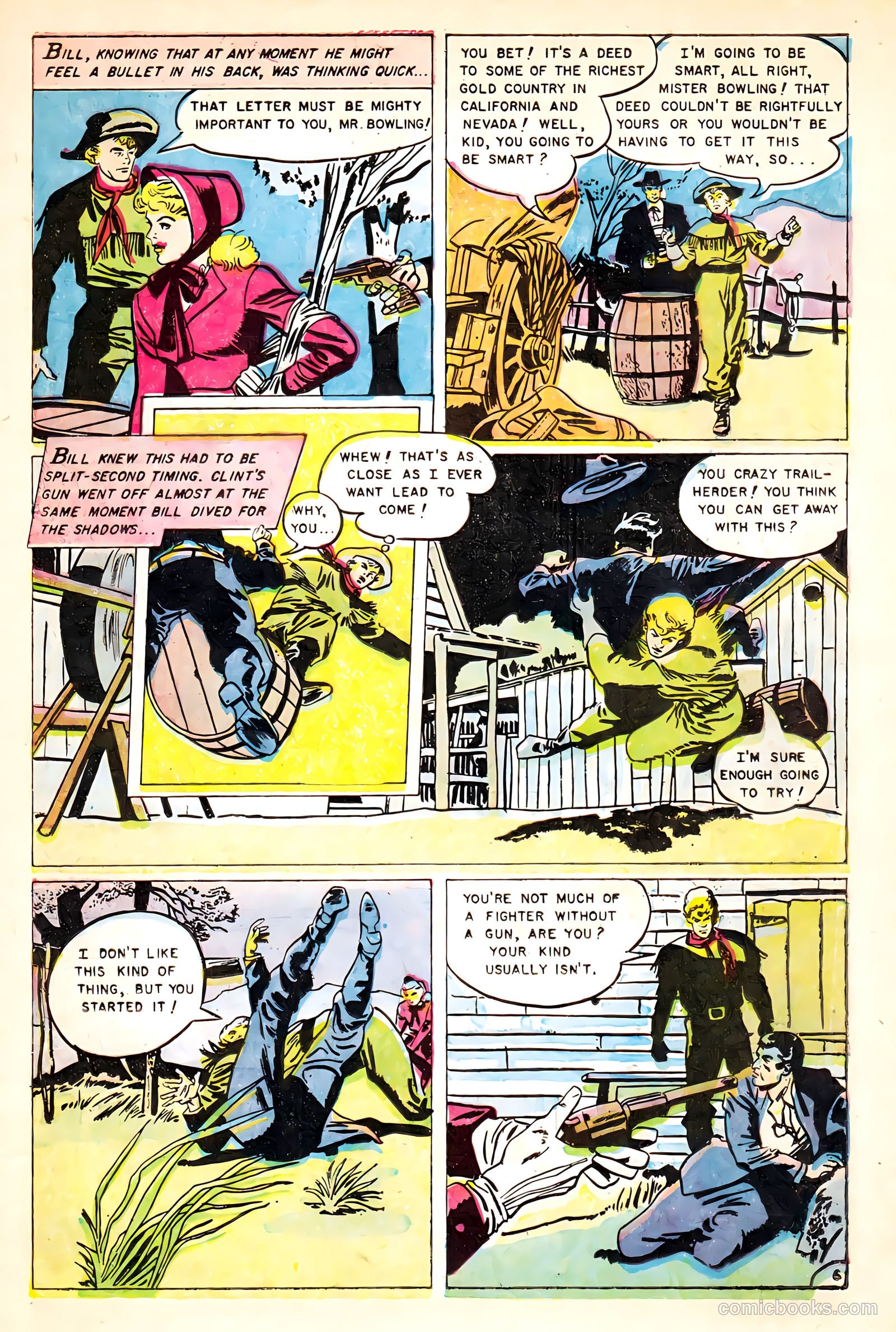 Heroes of the Wild Frontier #1 (1956) — page 19 of 36