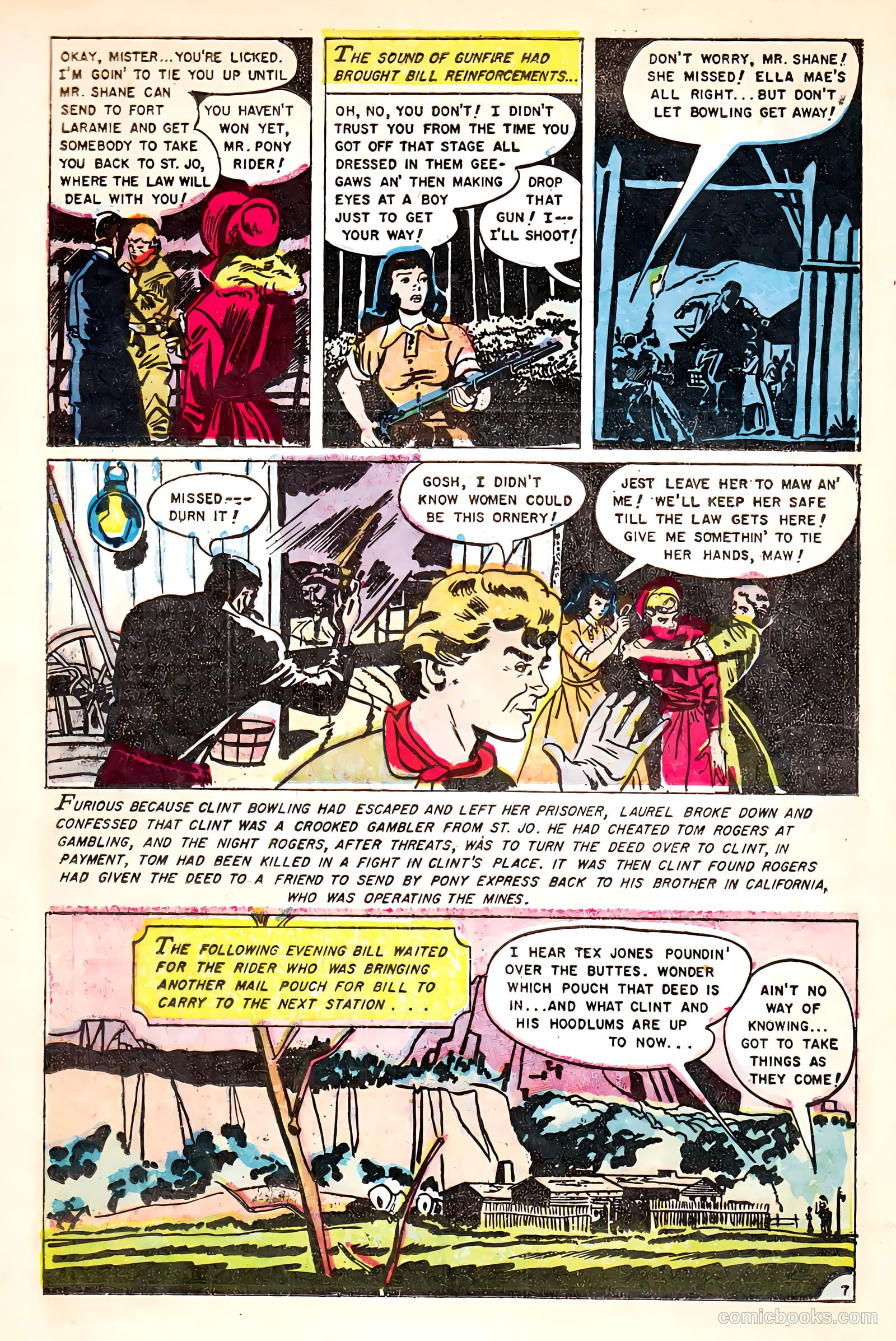 Heroes of the Wild Frontier #1 (1956) — page 20 of 36