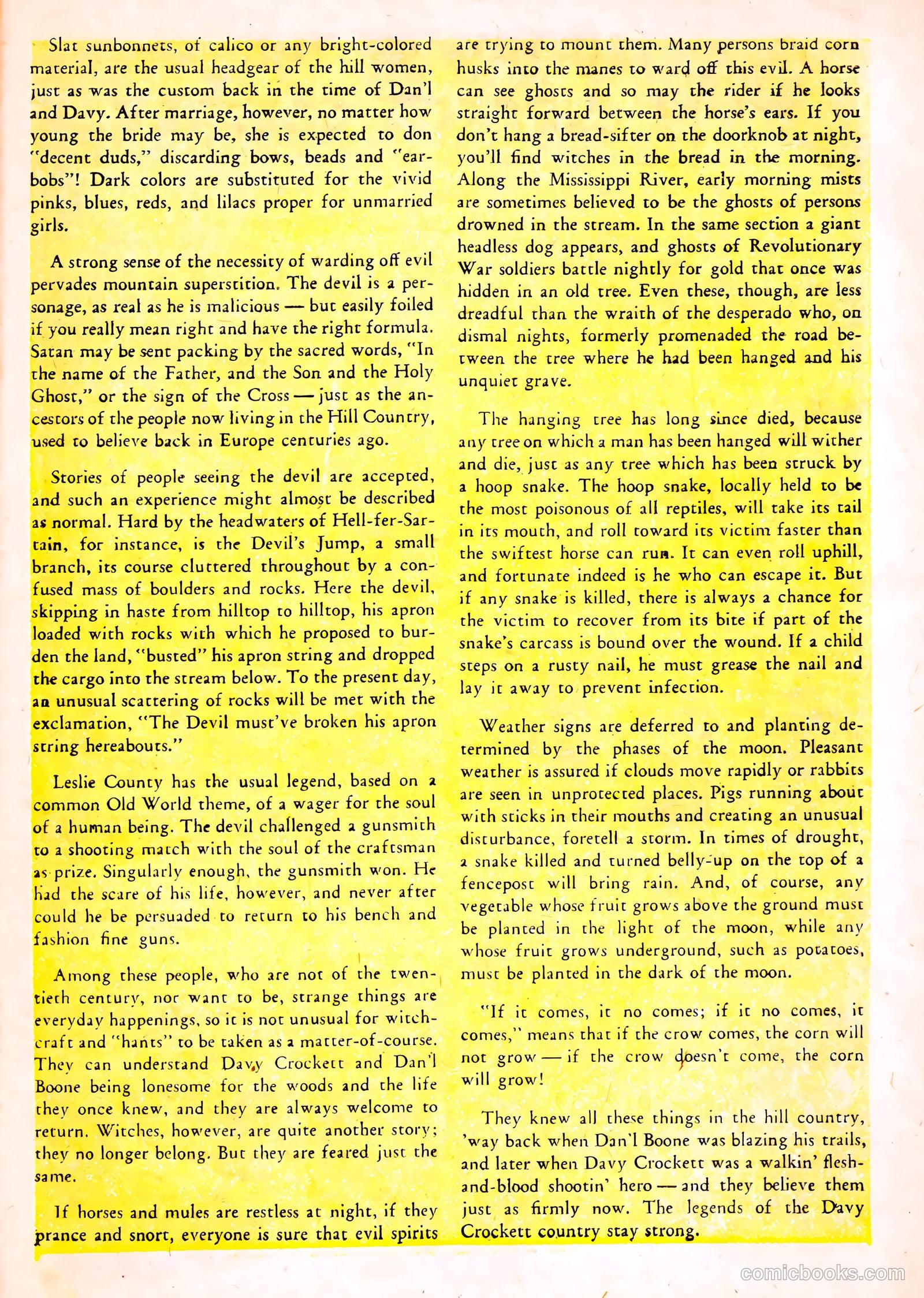 Heroes of the Wild Frontier #1 (1956) — page 27 of 36