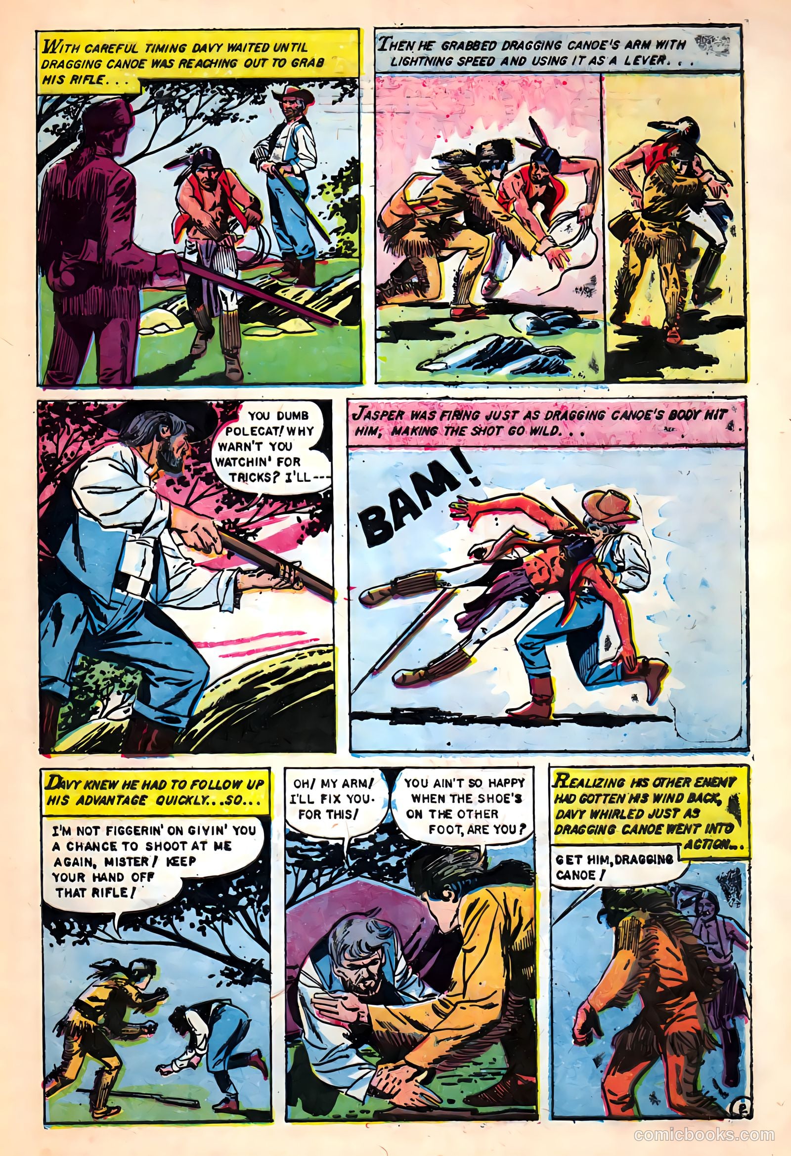 Heroes of the Wild Frontier #1 (1956) — page 29 of 36