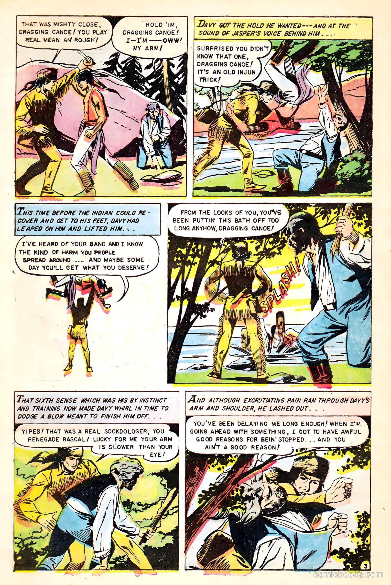 Heroes of the Wild Frontier #1 (1956) — page 30 of 36