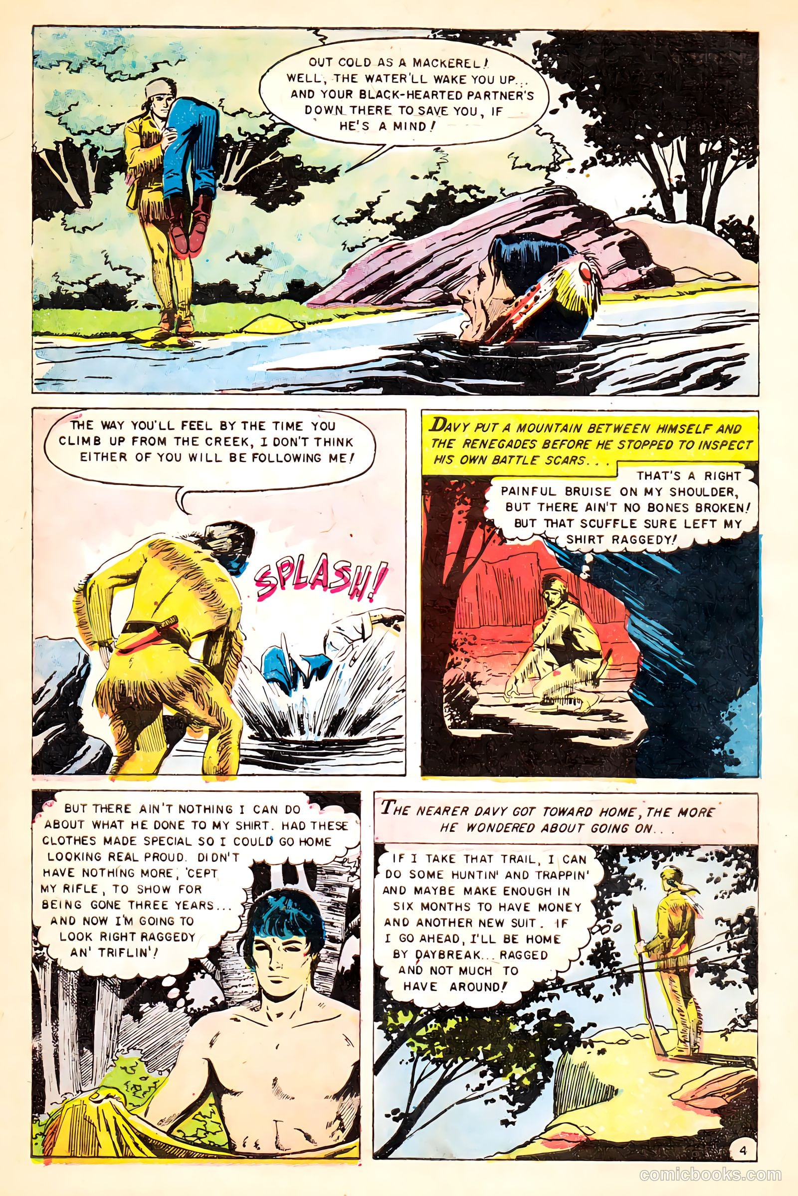 Heroes of the Wild Frontier #1 (1956) — page 31 of 36