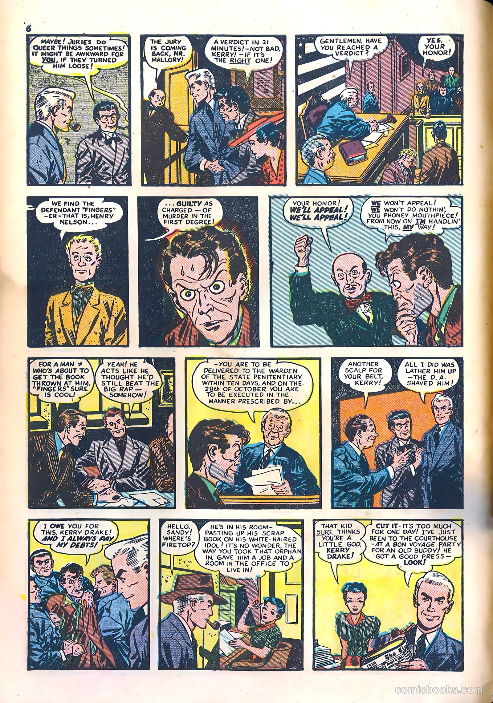 A-1 Comics 1 - Kerry Drake #1 — page 6 of 52