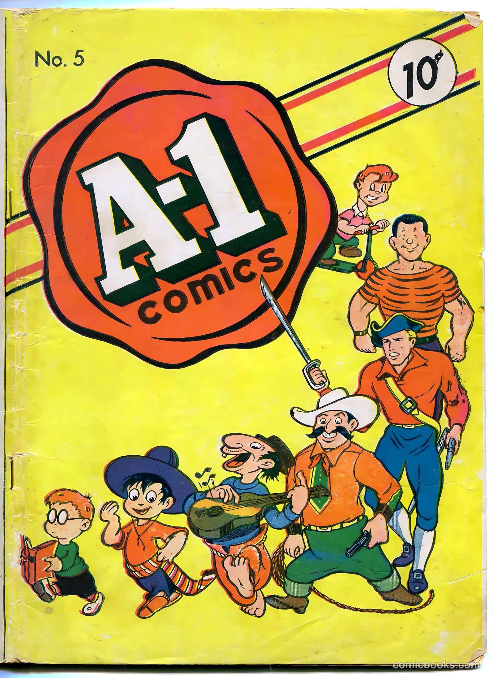 A-1 Comics 10 - The Corsair #1