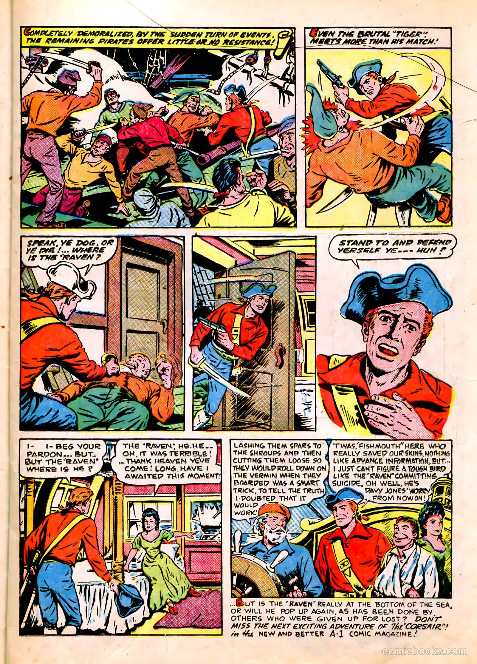 A-1 Comics 10 - The Corsair #1 — page 21 of 52