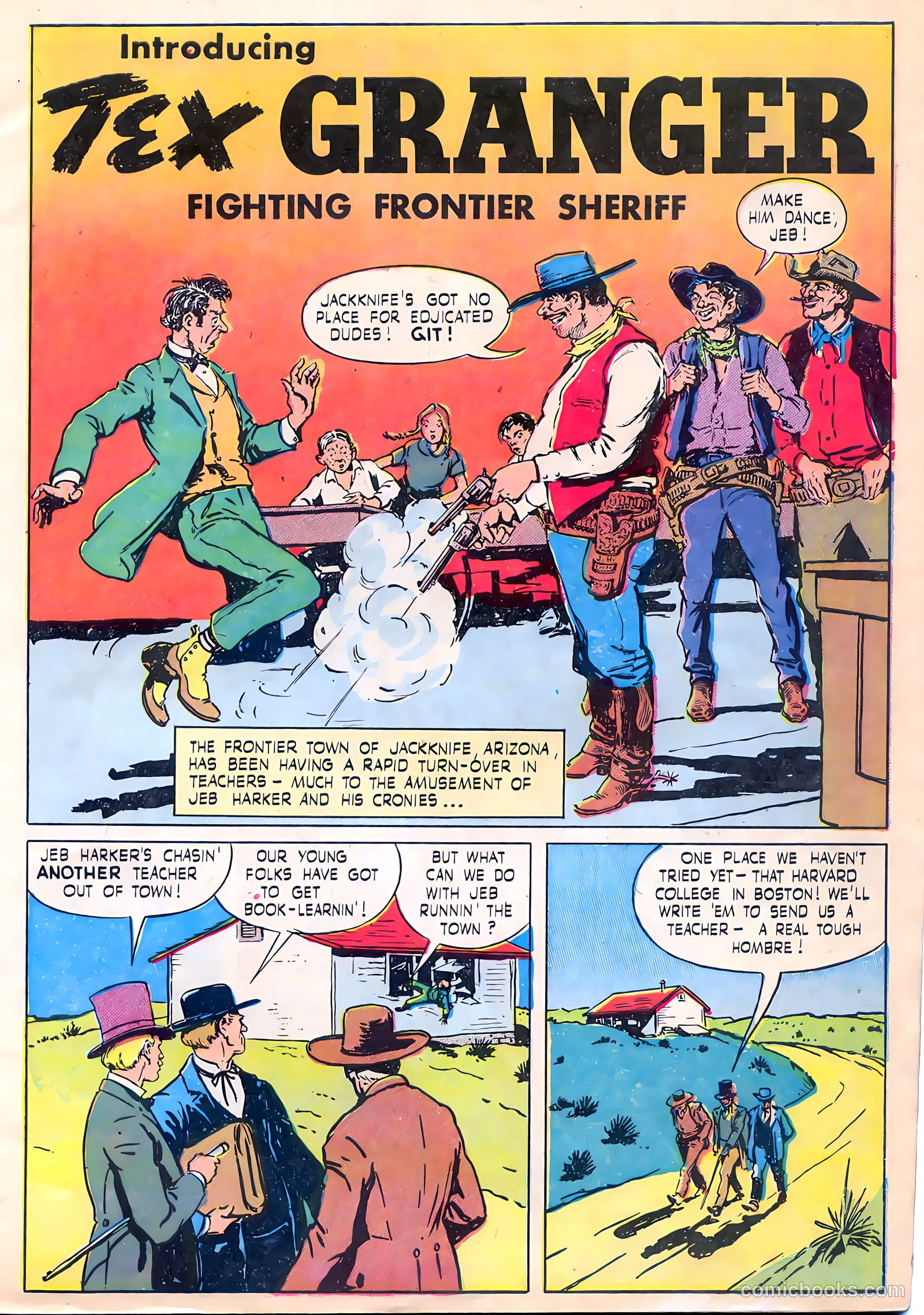 Tex Granger #18 — page 3 of 36