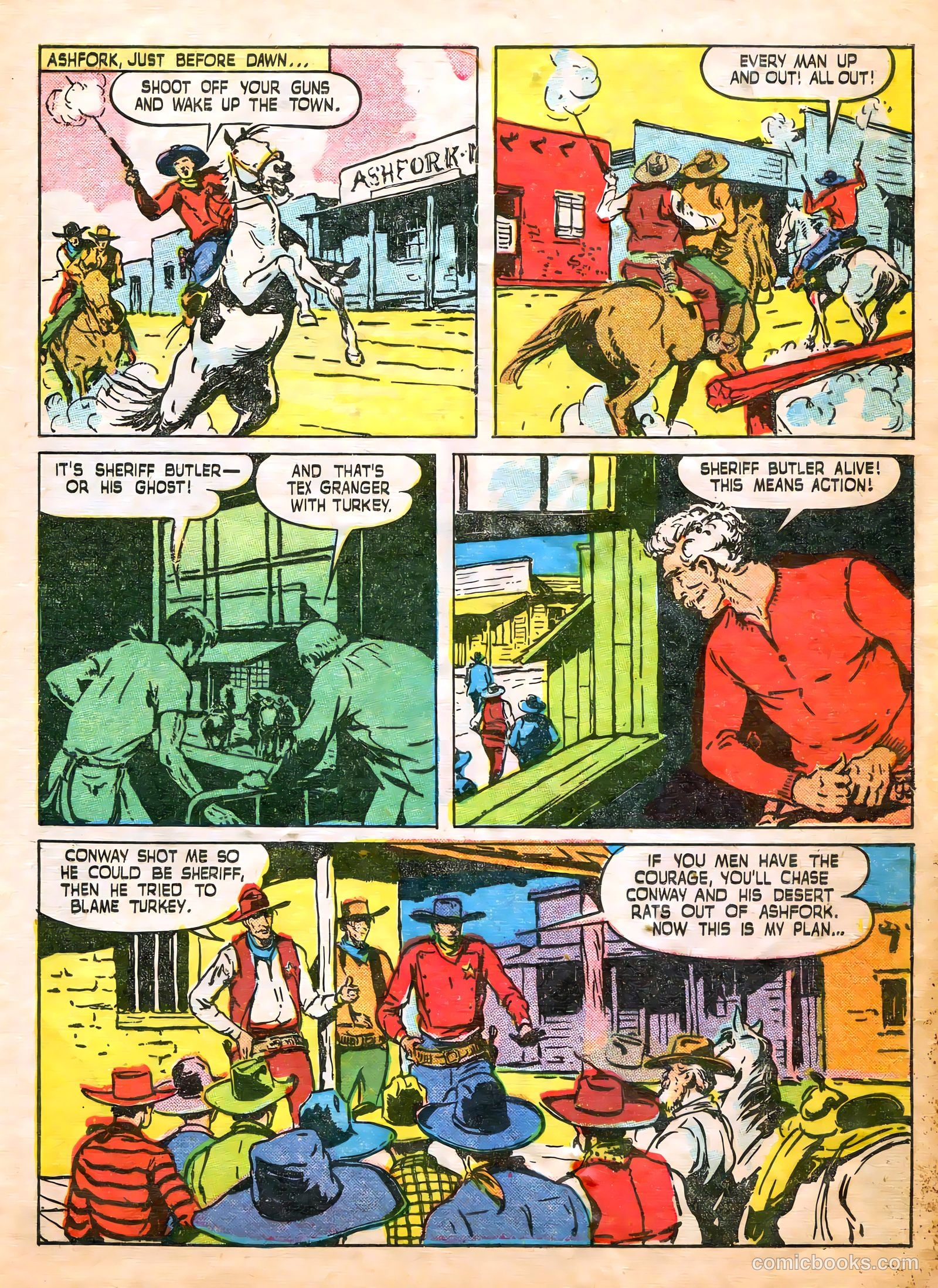 Tex Granger #20 — page 17 of 36