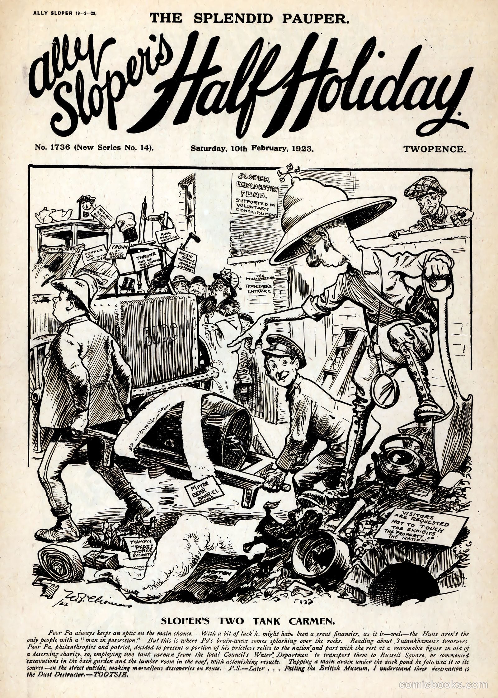 Ally Sloper's Half Holiday #1736