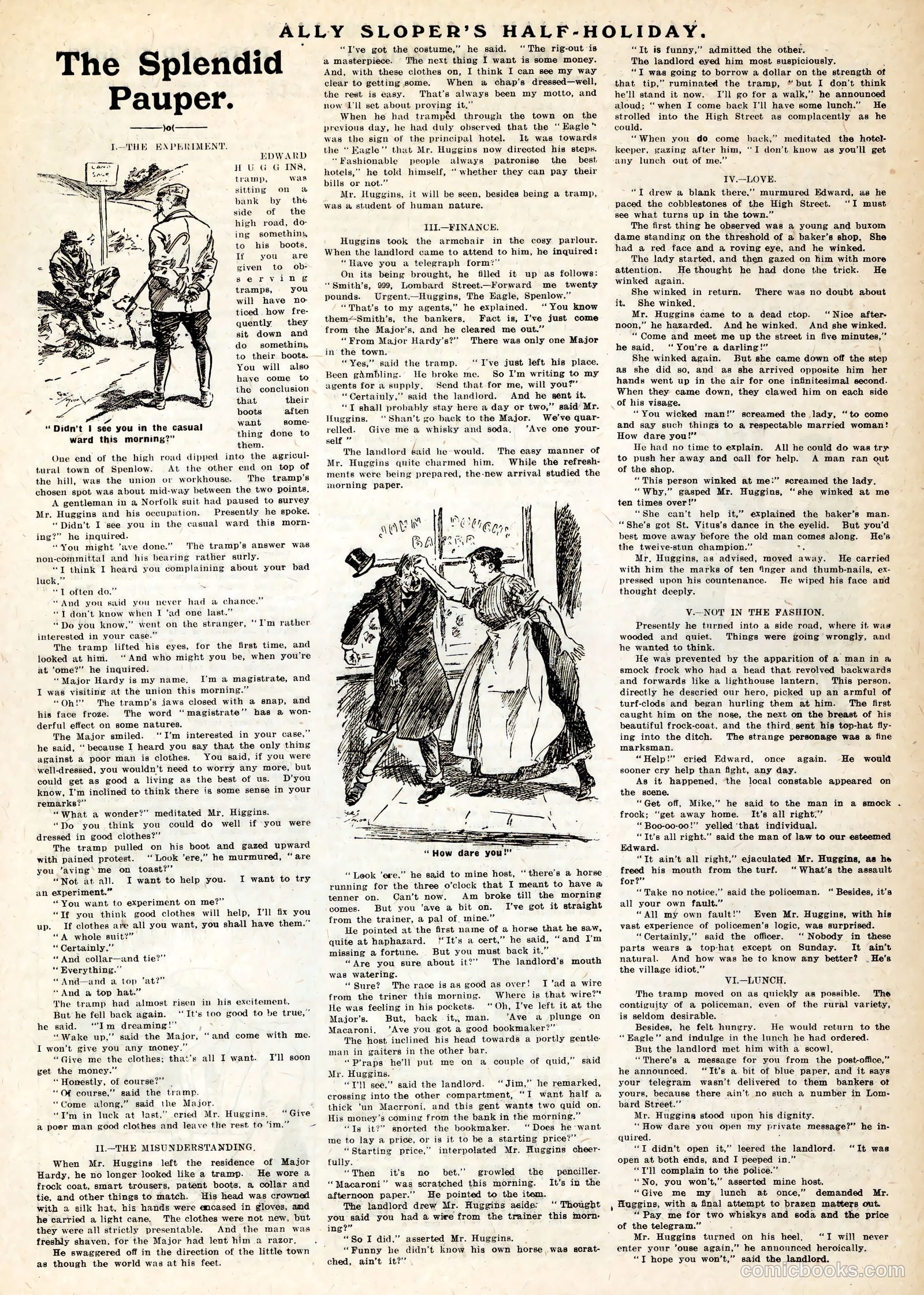 Ally Sloper's Half Holiday #1736 (1884) — page 3 of 12