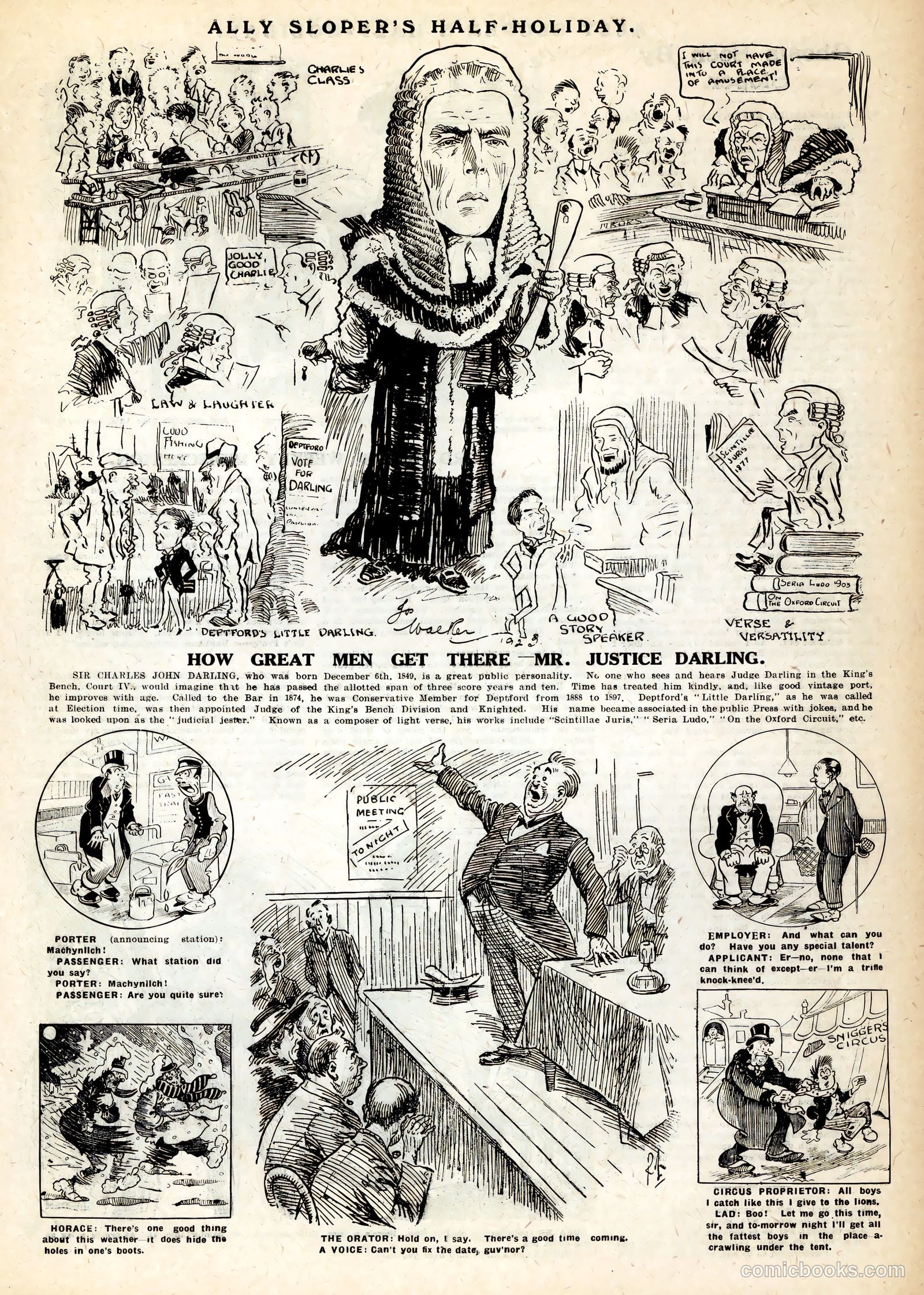 Ally Sloper's Half Holiday #1736 (1884) — page 7 of 12