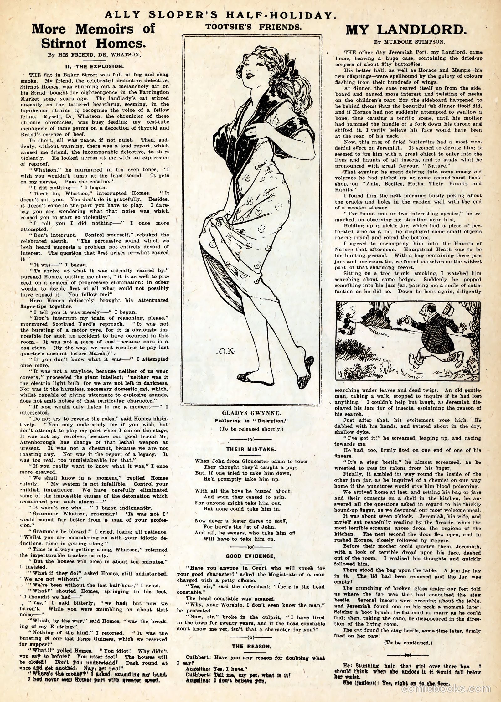 Ally Sloper's Half Holiday #1736 (1884) — page 9 of 12