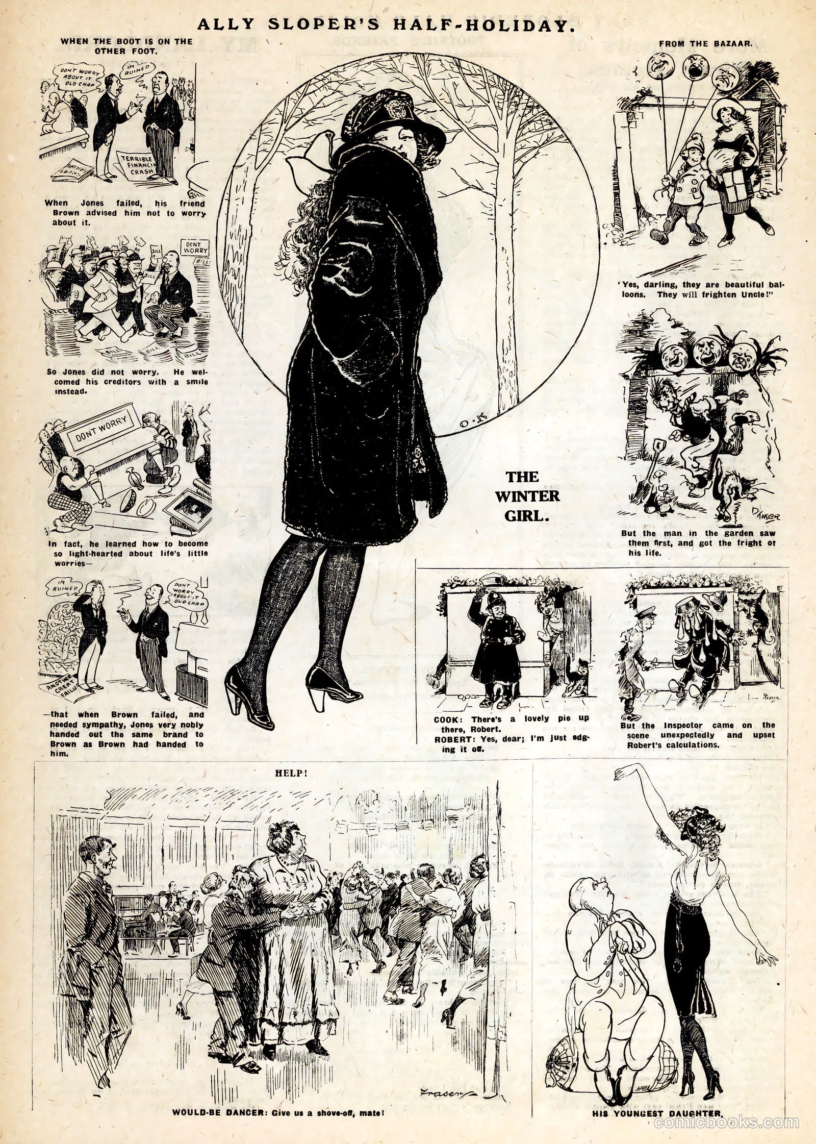 Ally Sloper's Half Holiday #1736 (1884) — page 10 of 12