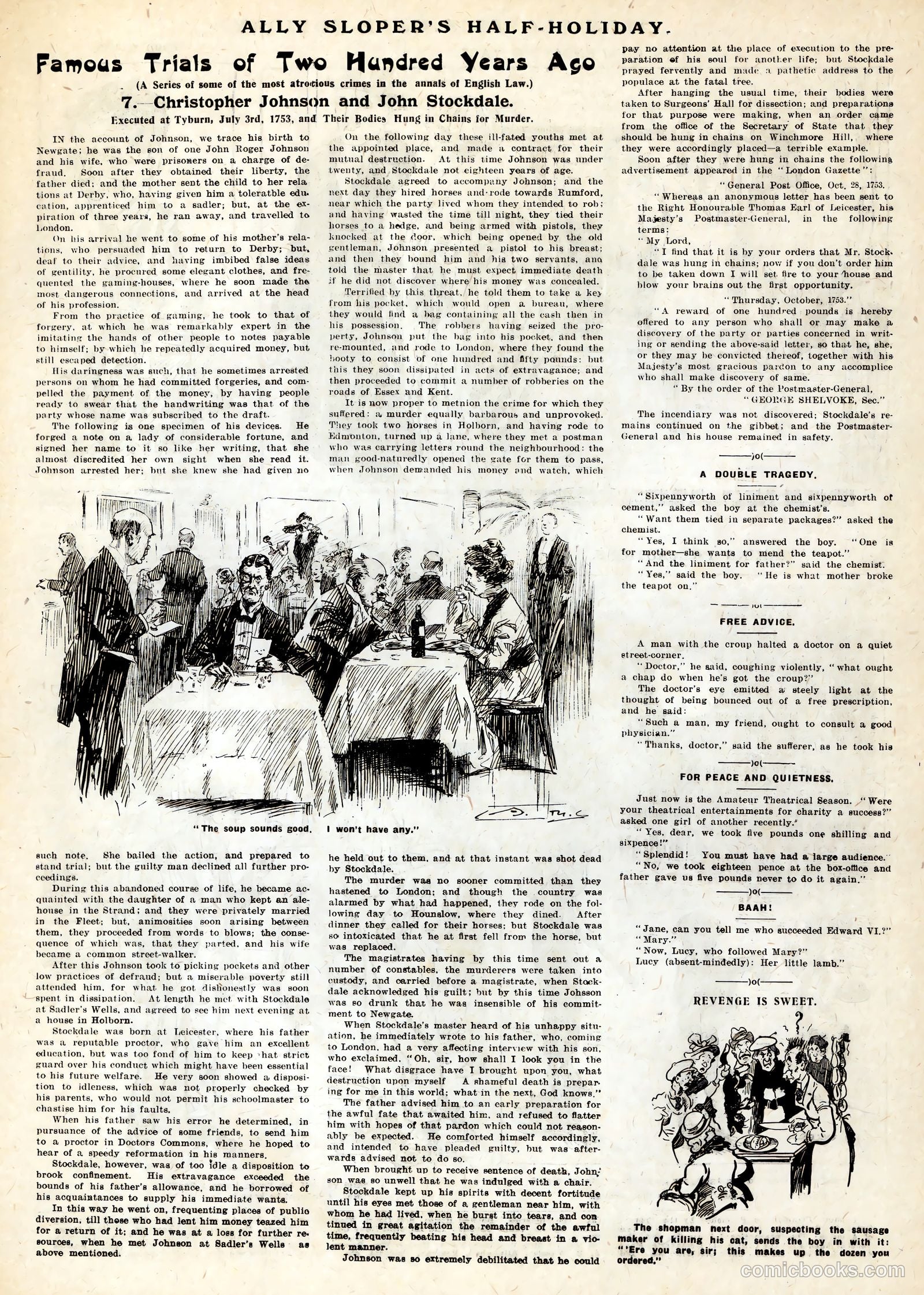 Ally Sloper's Half Holiday #1736 (1884) — page 11 of 12