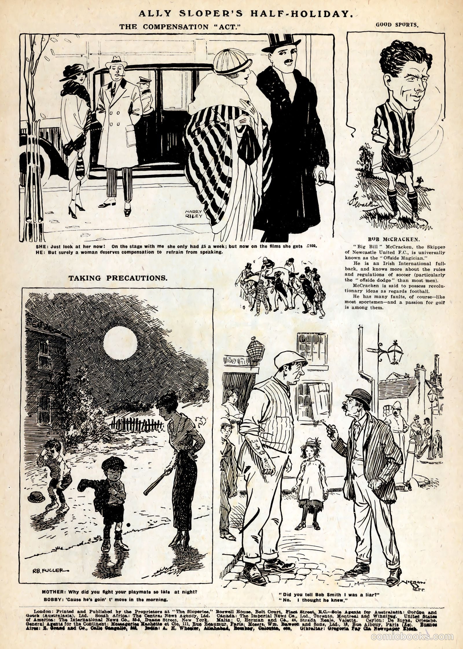 Ally Sloper's Half Holiday #1736 (1884) — page 12 of 12