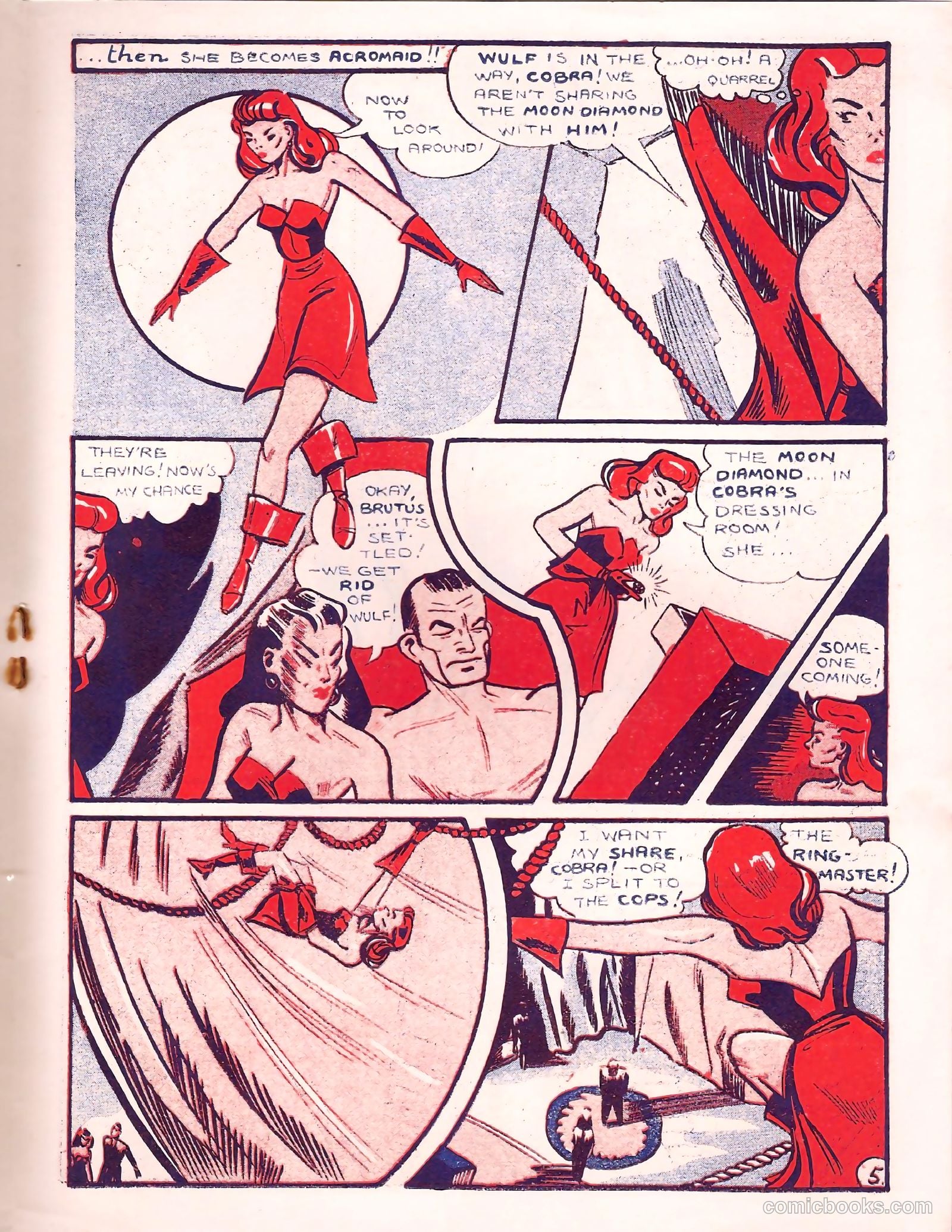 Acromaid Comics nn 1940's #1 (1940) — page 5 of 8