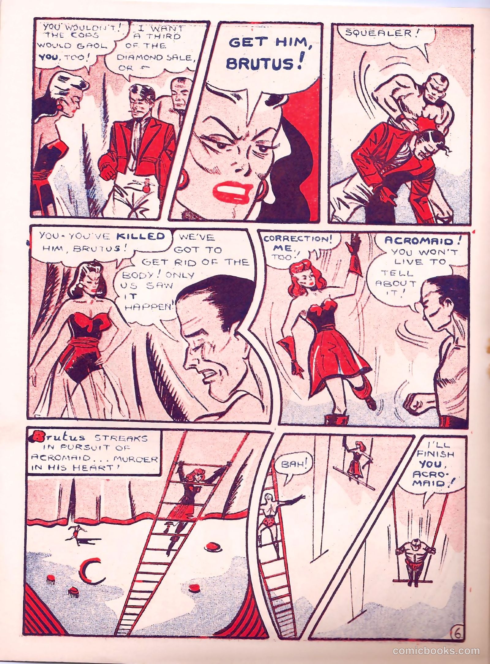 Acromaid Comics nn 1940's #1 (1940) — page 6 of 8