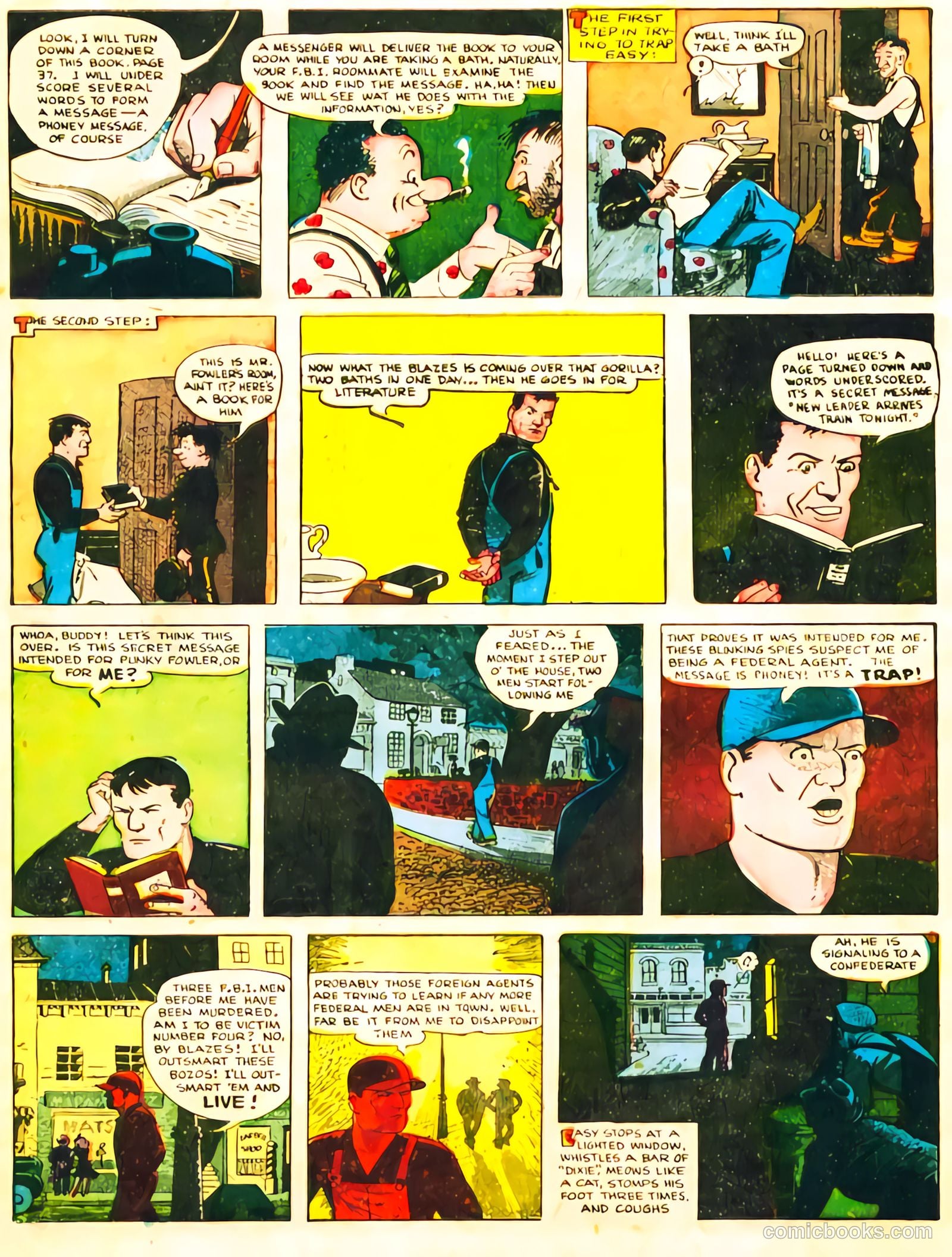Captain Easy #17 (1950) — page 8 of 36