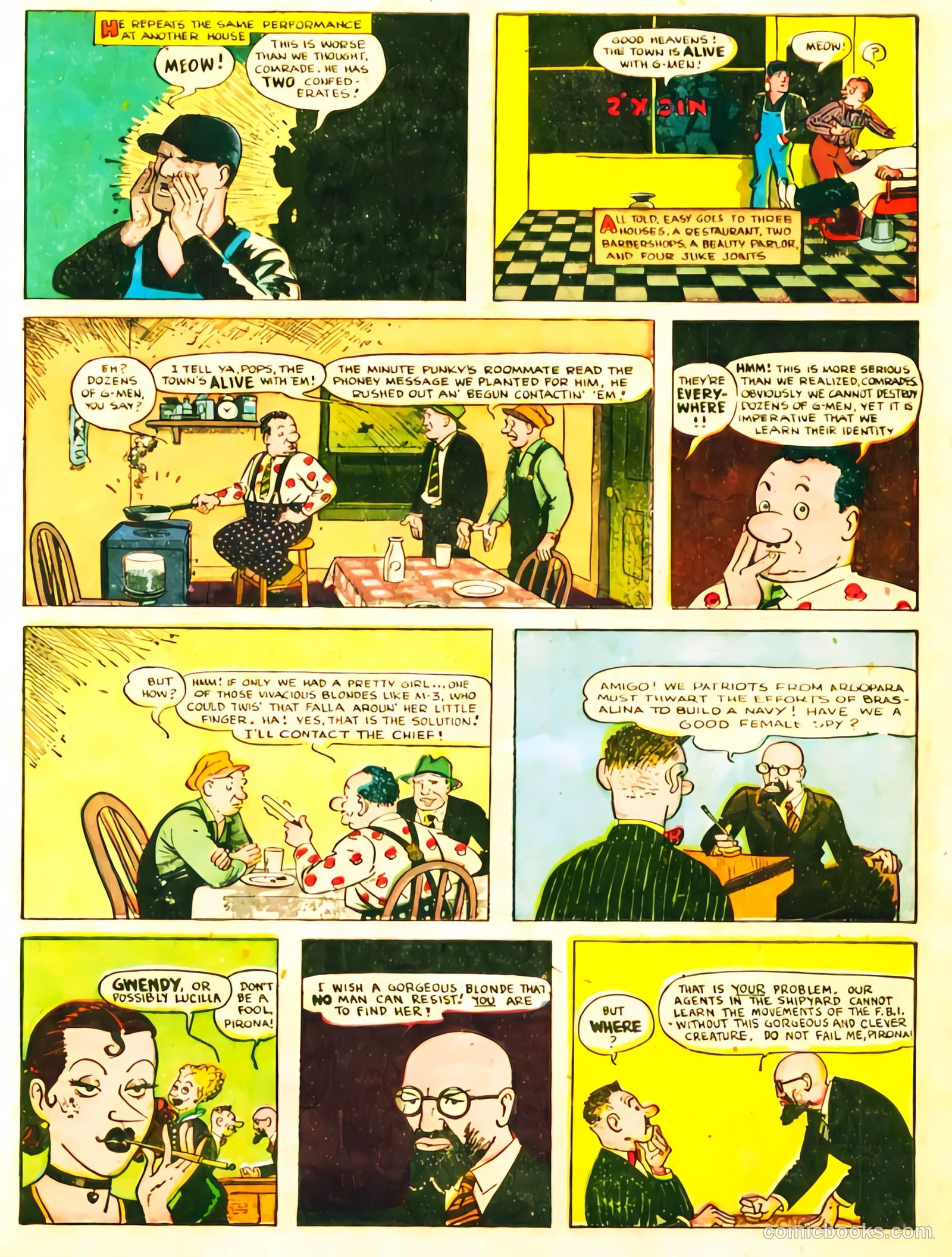 Captain Easy #17 (1950) — page 9 of 36