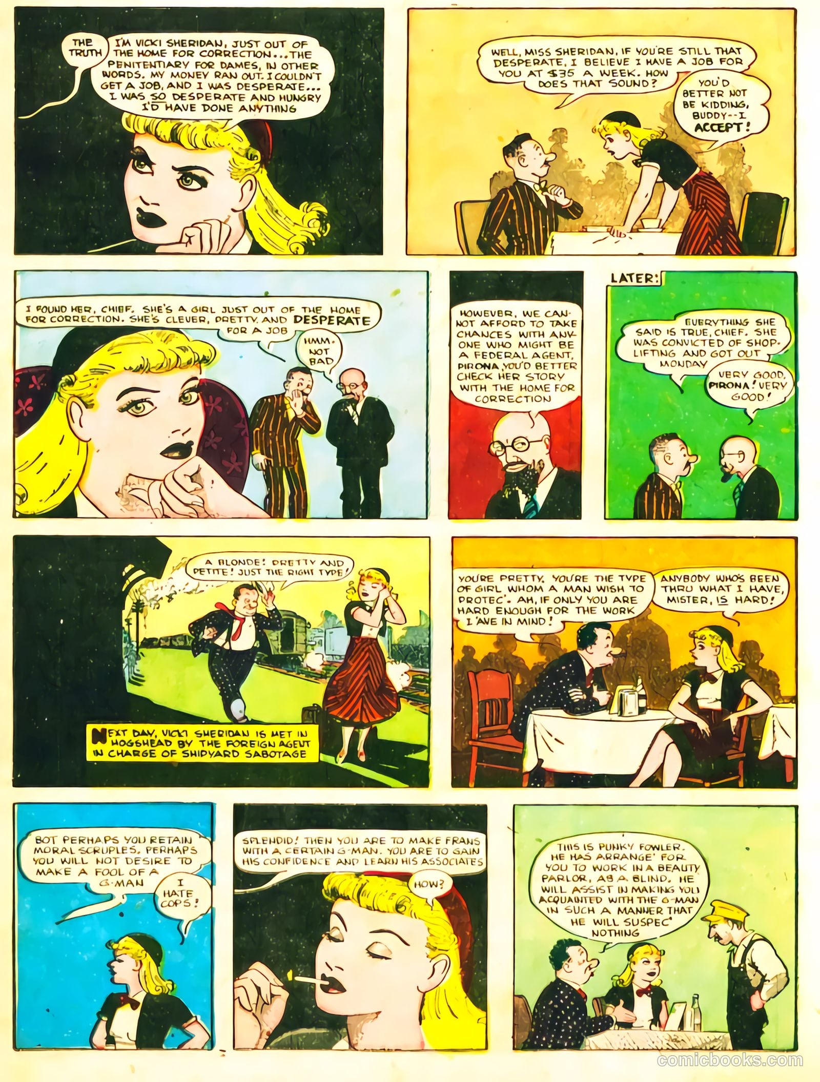 Captain Easy #17 (1950) — page 12 of 36